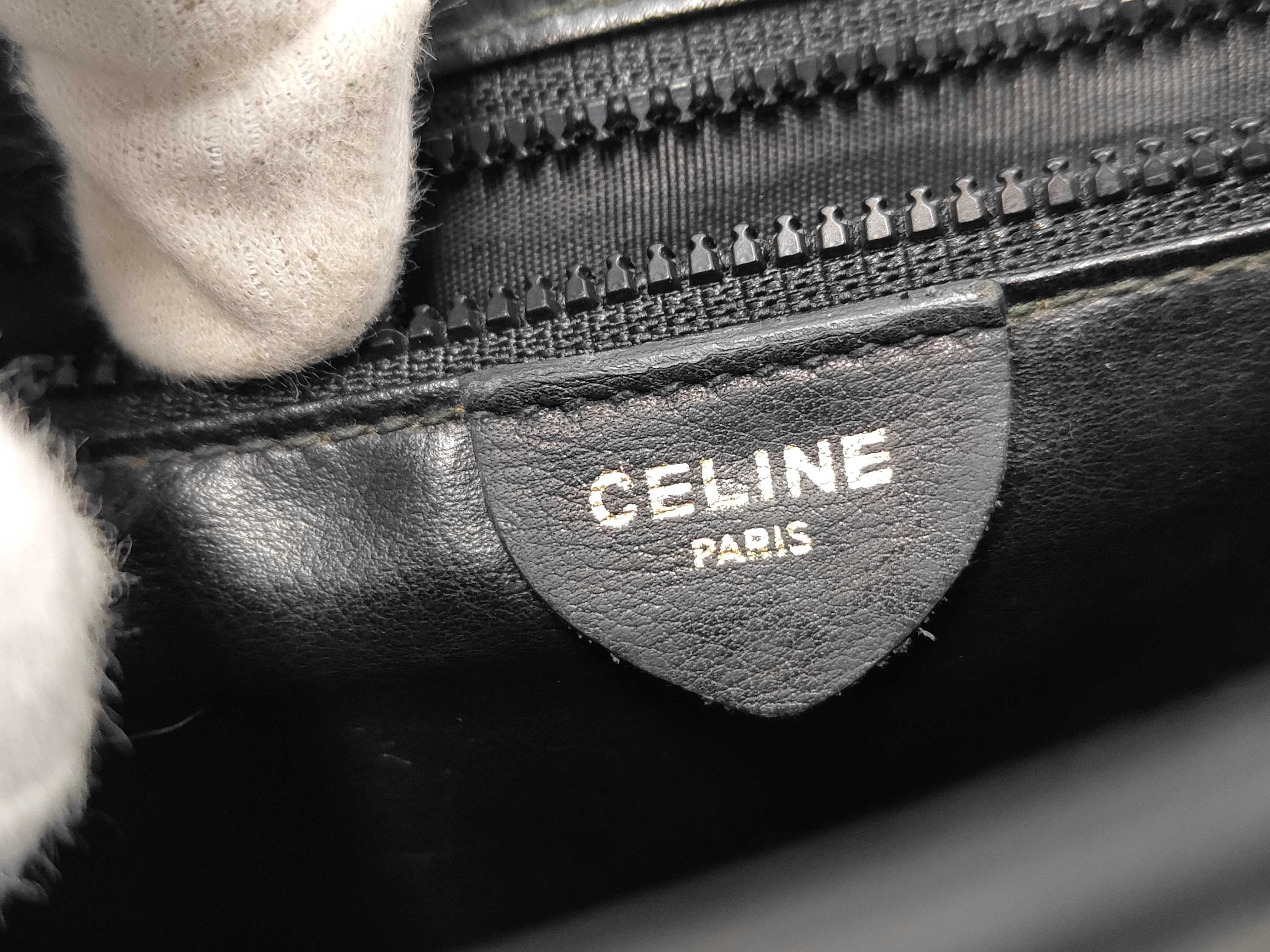 Triomphe Leather Shoulder Bag — view 10