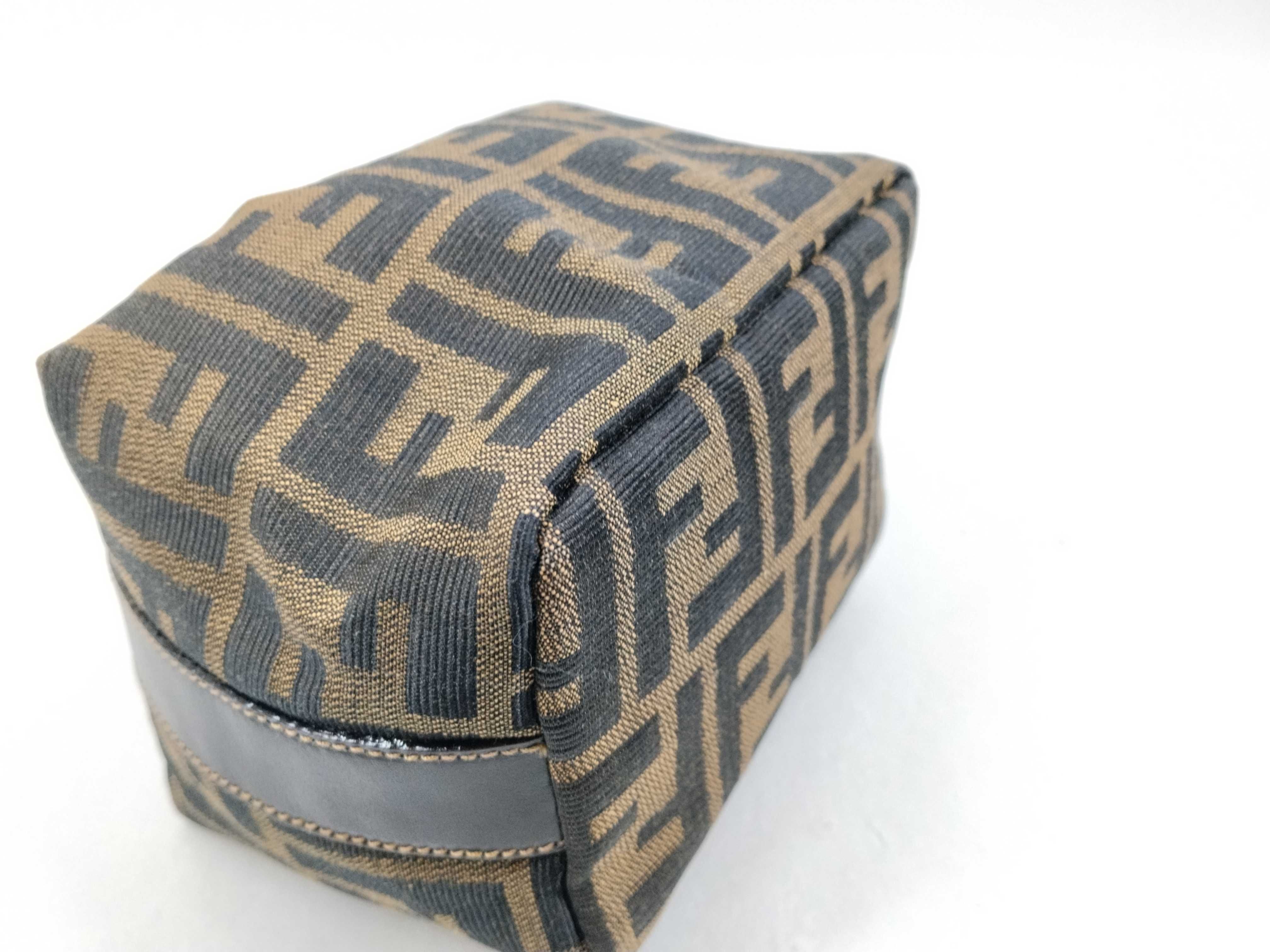 Zucca pattern Fendi Zucca Mini Vanity Pouch Vanity Bag — view 6