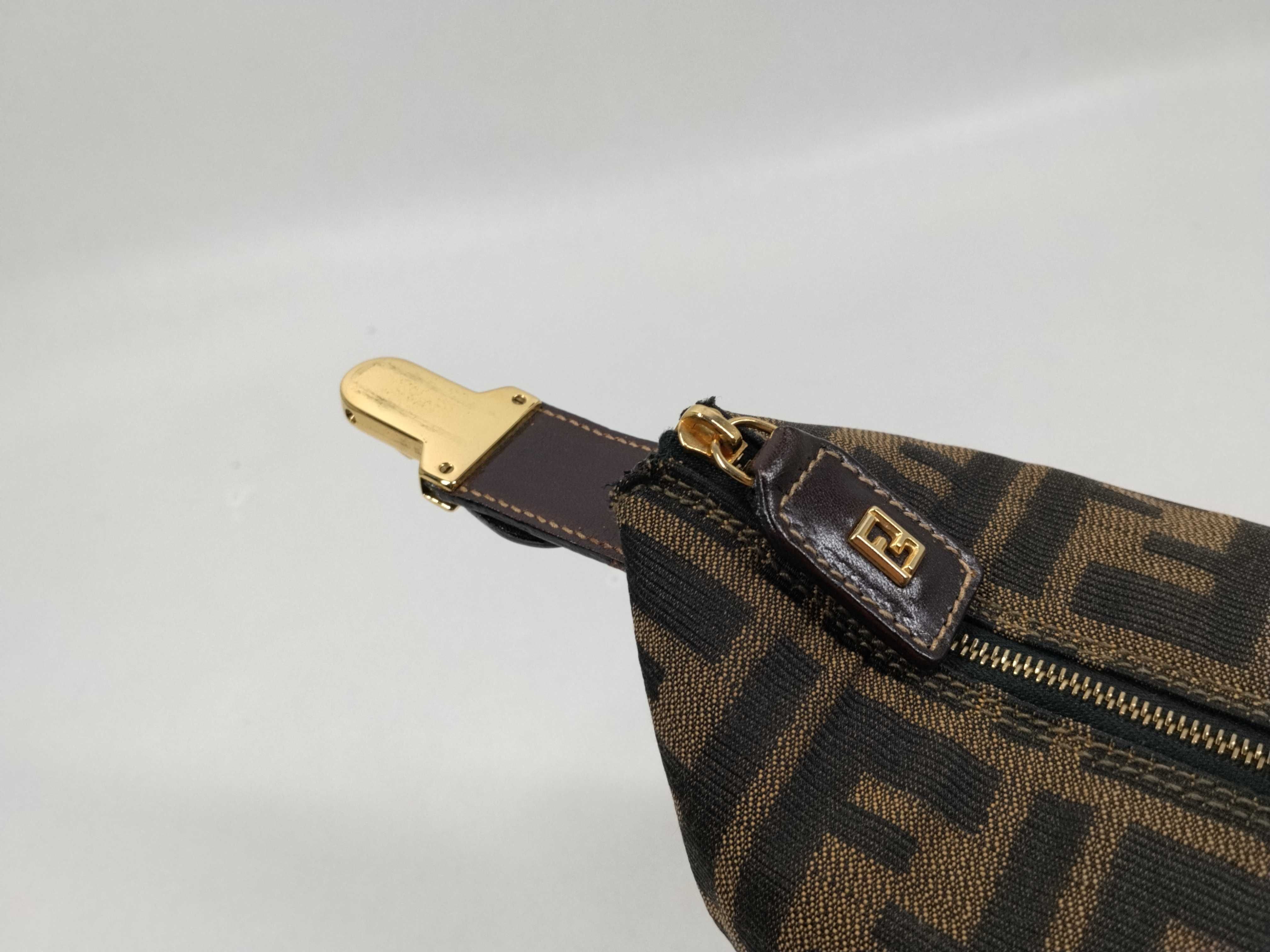 Zucca pattern Fendi Zucca Mini Vanity Pouch Vanity Bag — view 9