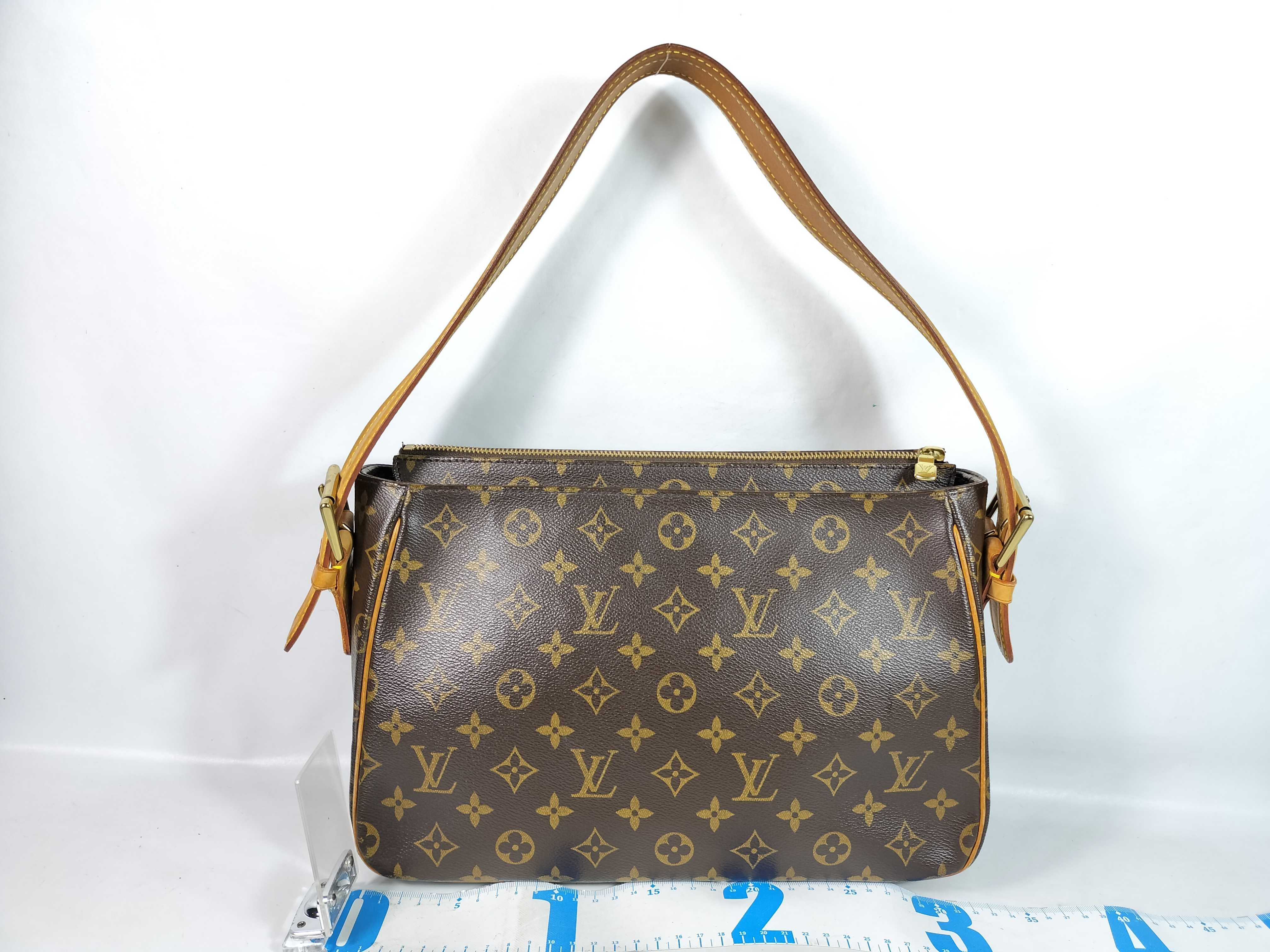 Monogram Vuitton Monogram Vivacite GM M51163 AR0024 Brown Handbag — view 2