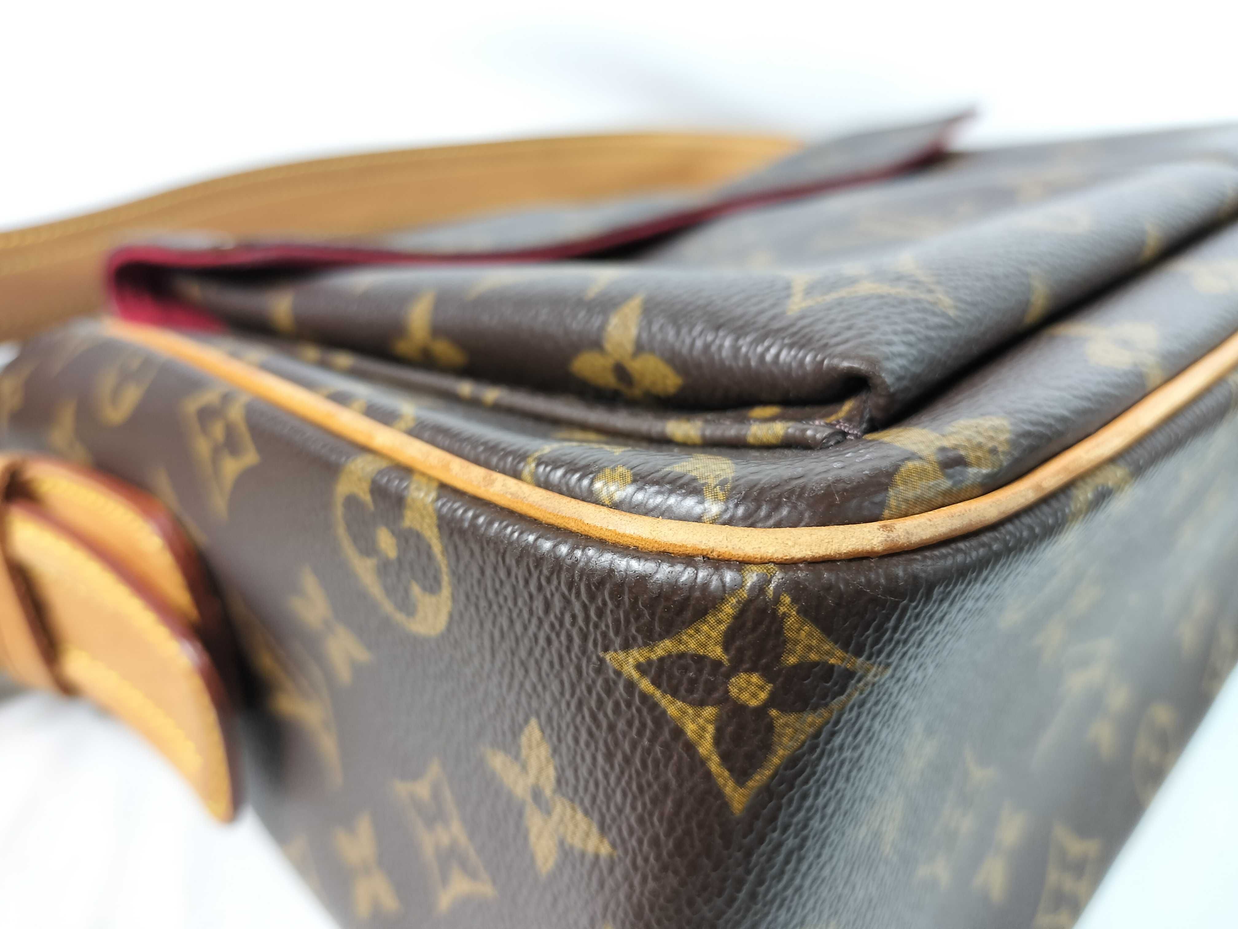 Monogram Vuitton Monogram Vivacite GM M51163 AR0024 Brown Handbag — view 6