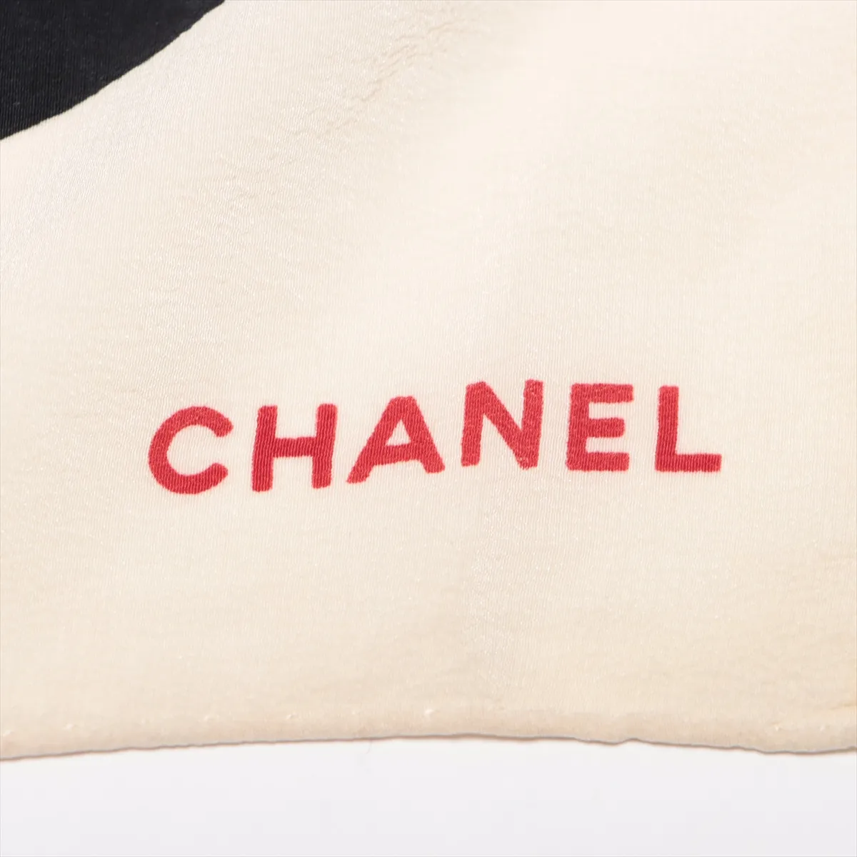 Coco Mark Scarf Fabric Ivory x Multicolor — view 6