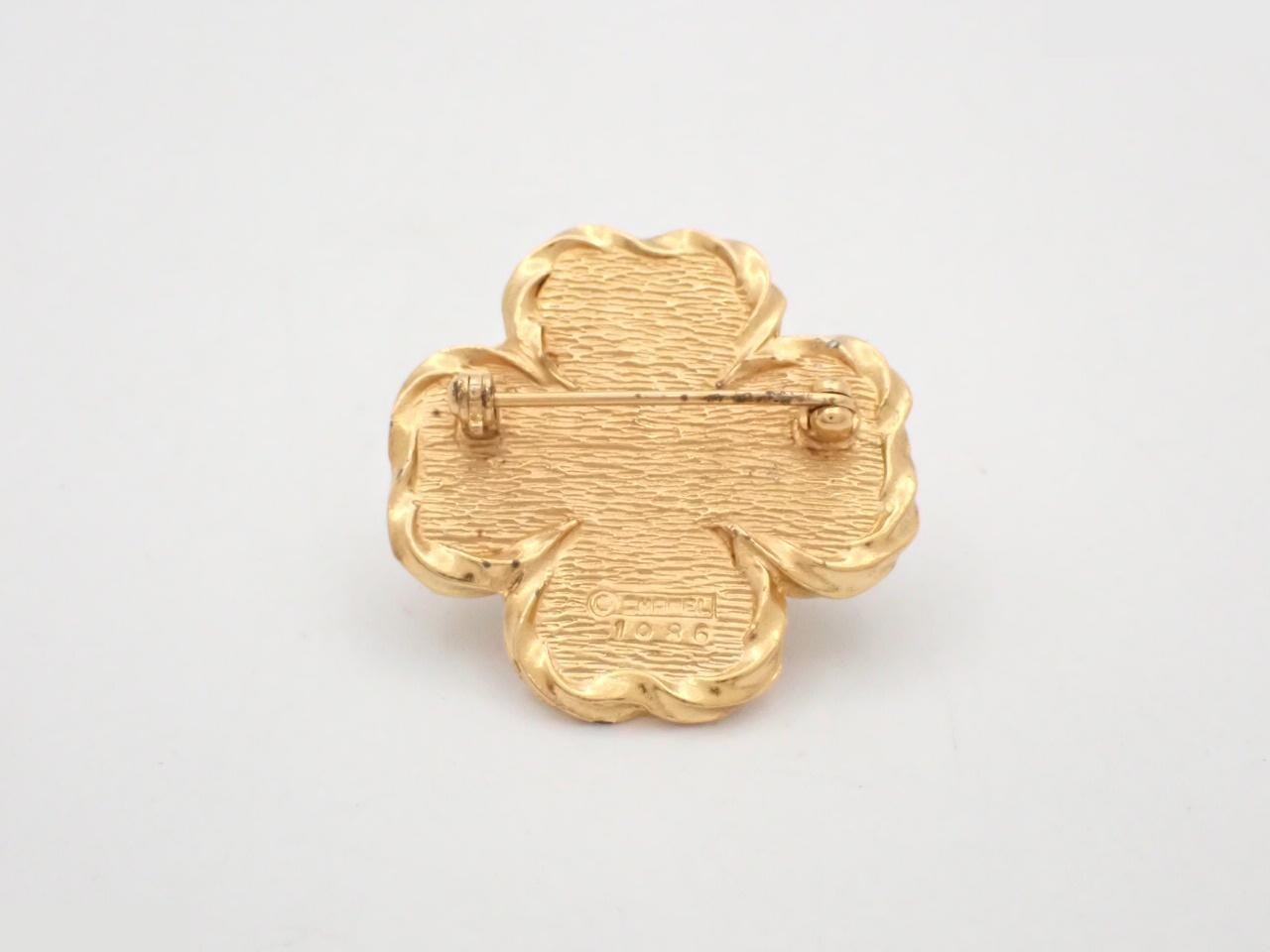 Coco Mark Clover Bijou Brooch — view 2