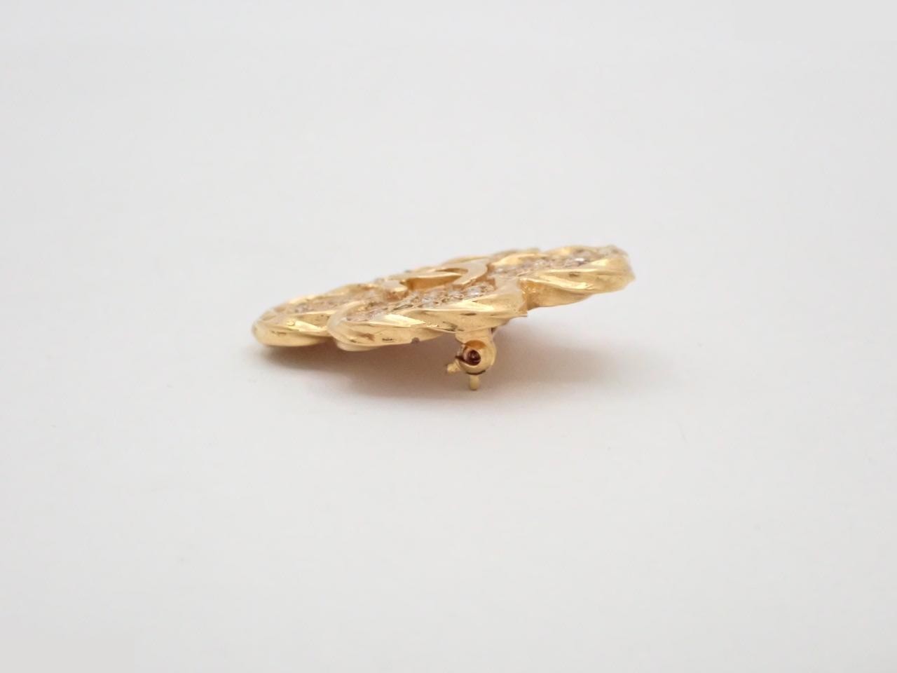 Coco Mark Clover Bijou Brooch — view 3