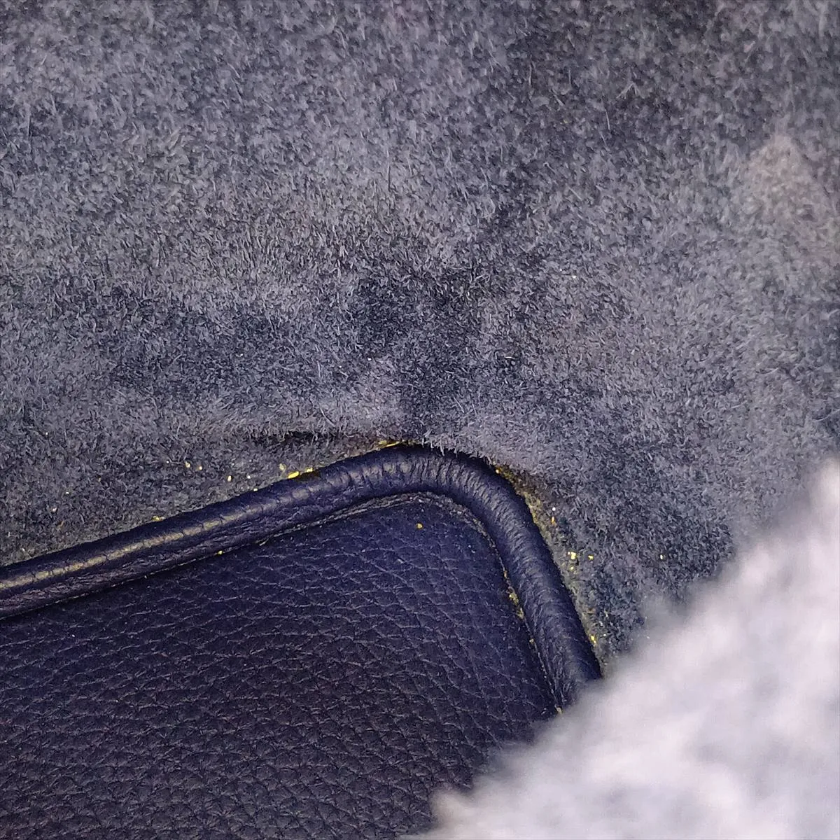 Picotin Lock 18 PM, Taurillon Clemence leather, Blue Ancre leather, Silver hardware, C: 2018 — view 14