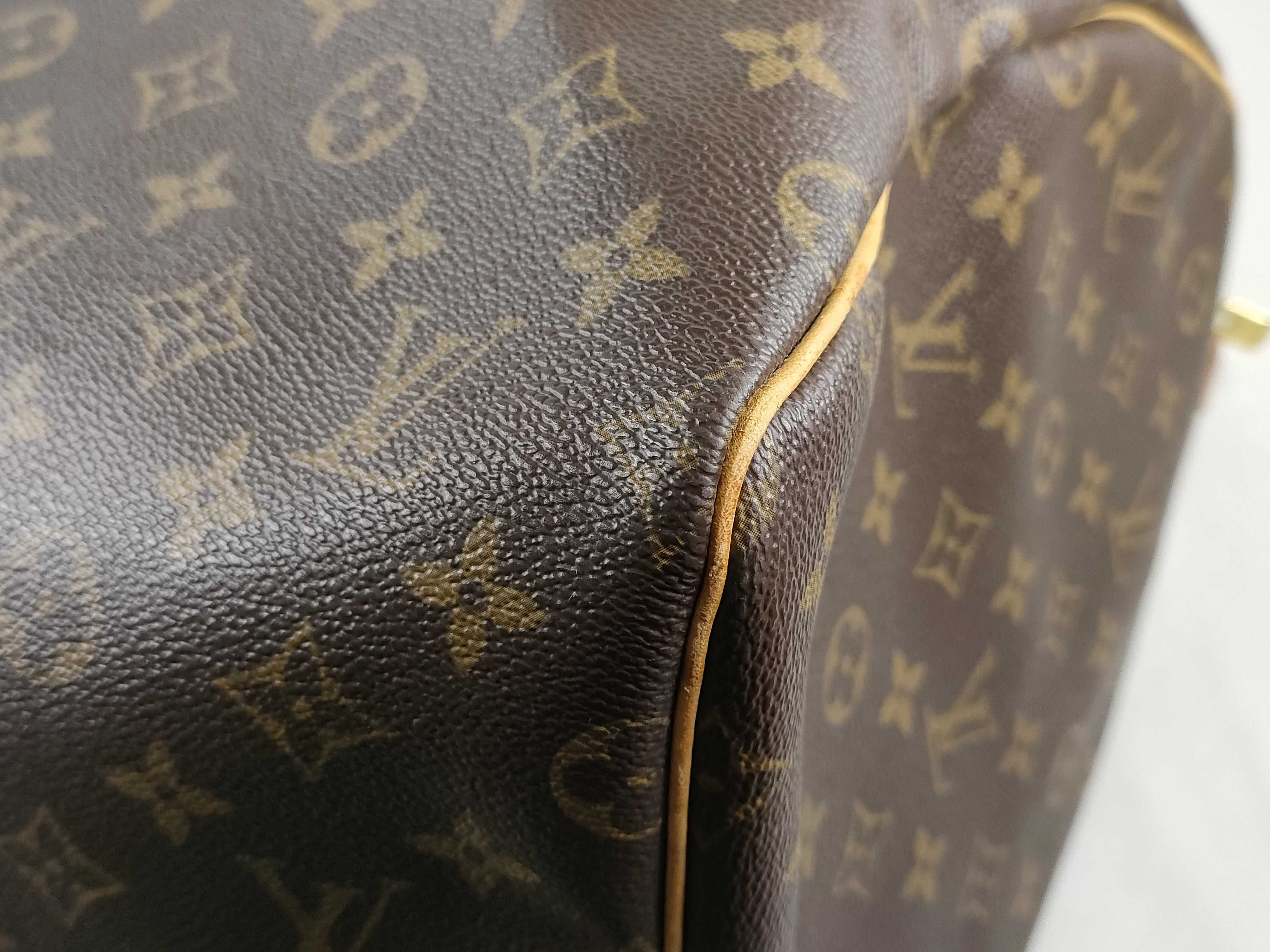Monogram Keepall 55 M41424 FL0030 Brown (Some discoloration) Boston bag — view 6