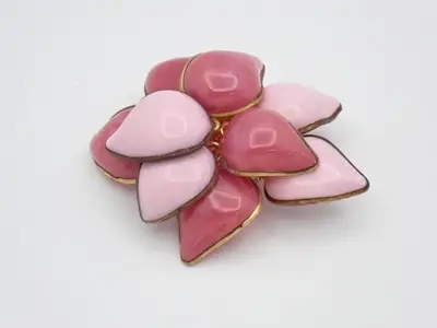 Gripoa Camellia Brooch 93P