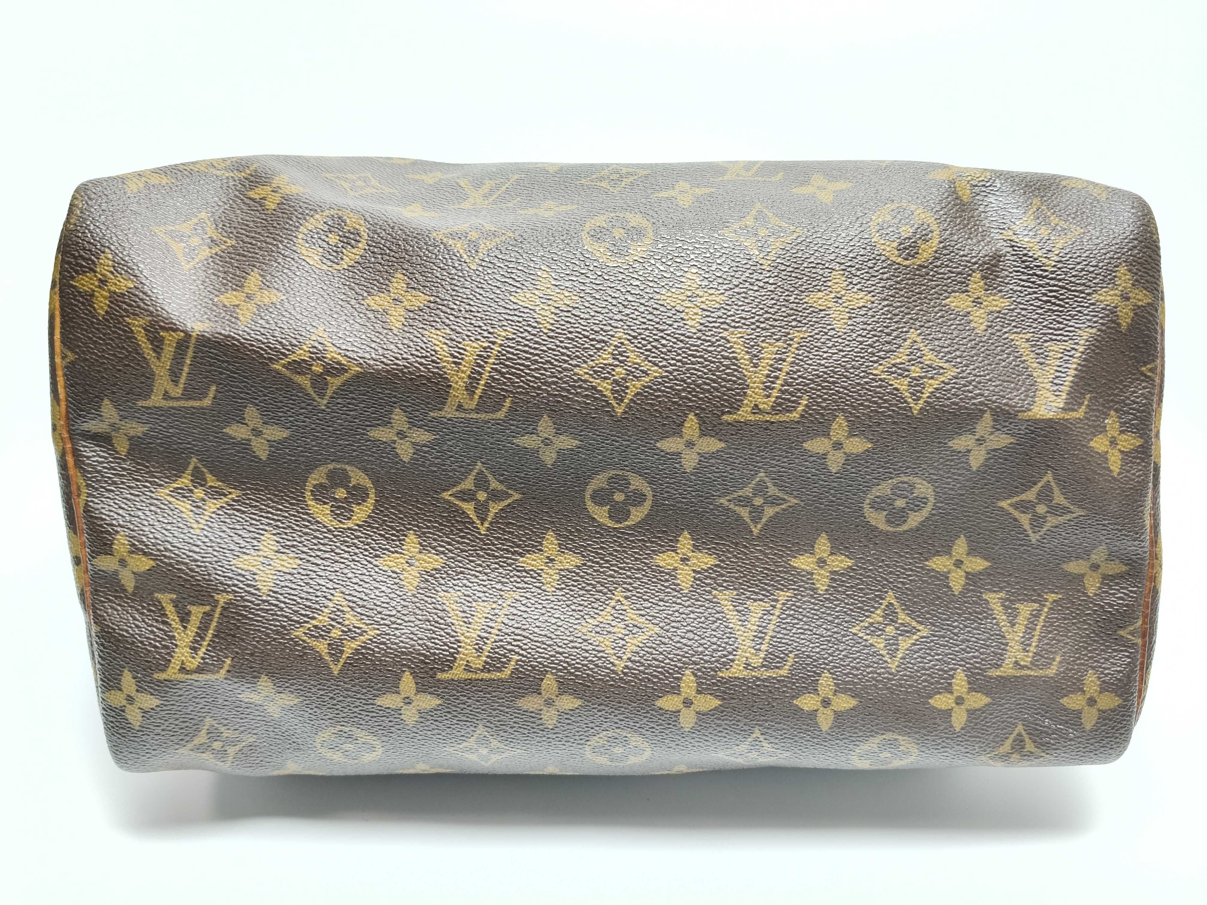 Monogram Louis Vuitton Speedy 30 M41526 Handbag — view 8