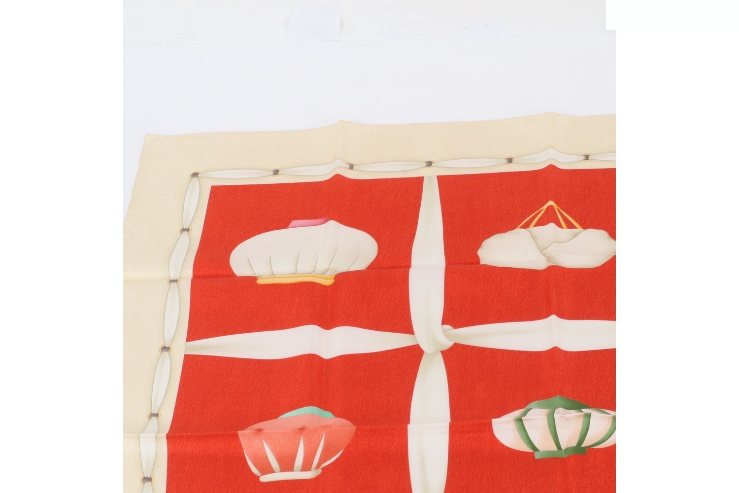 100% Silk Scarf with Tag — view 3
