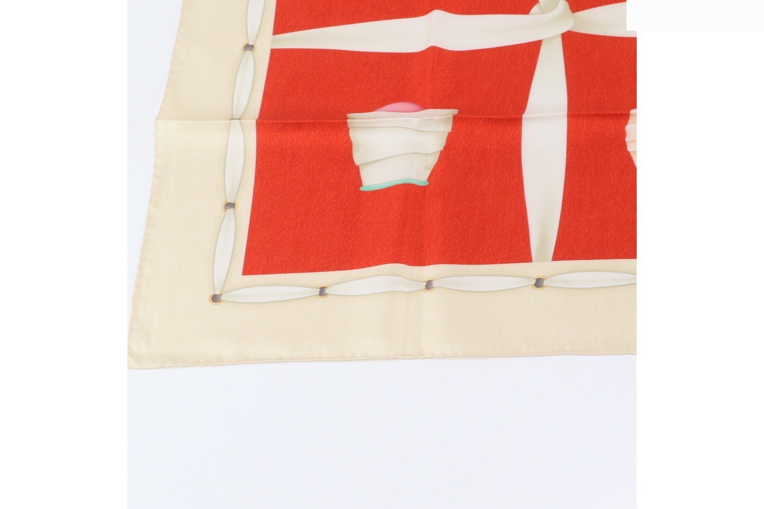 100% Silk Scarf with Tag — view 4