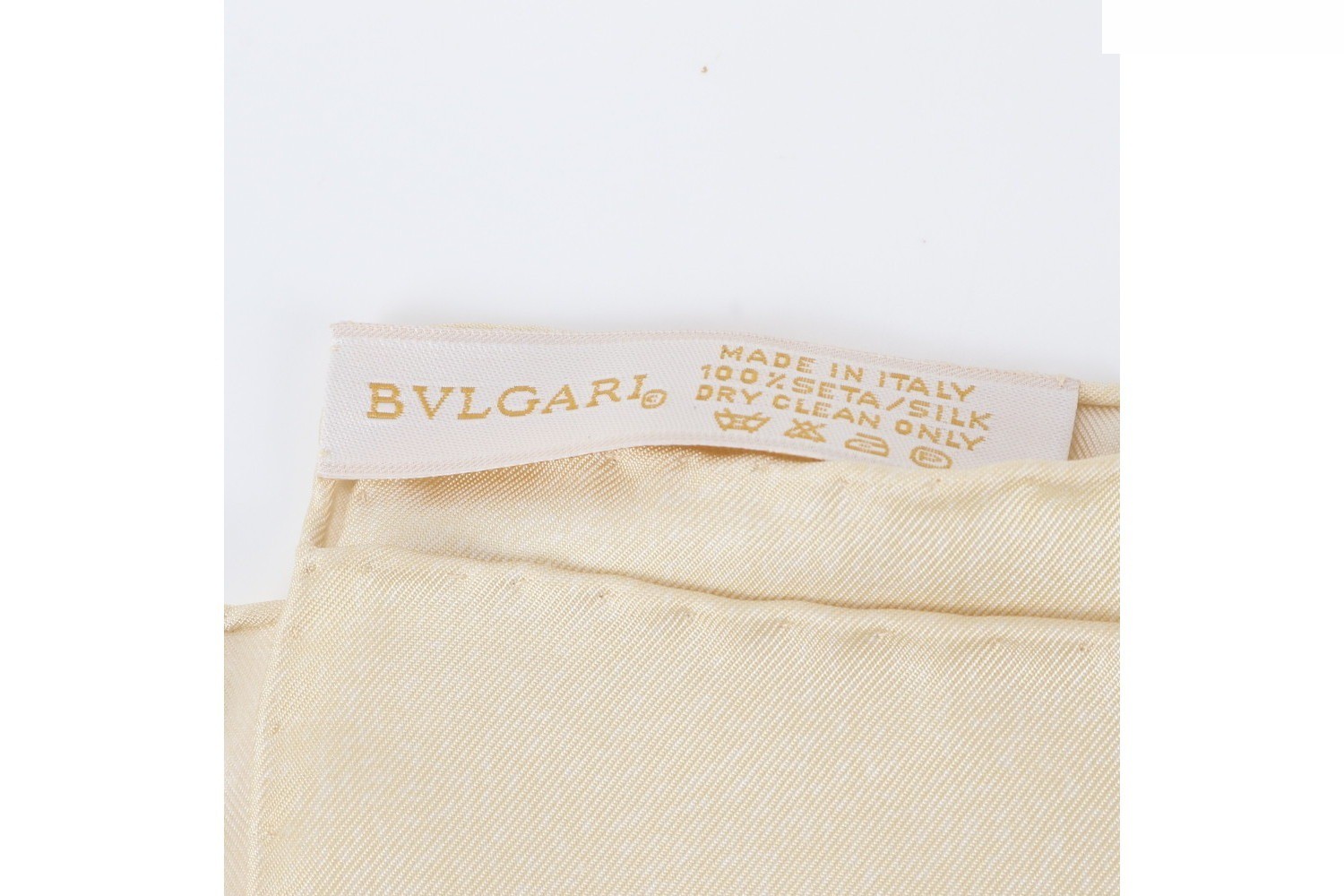 100% Silk Scarf with Tag — view 7