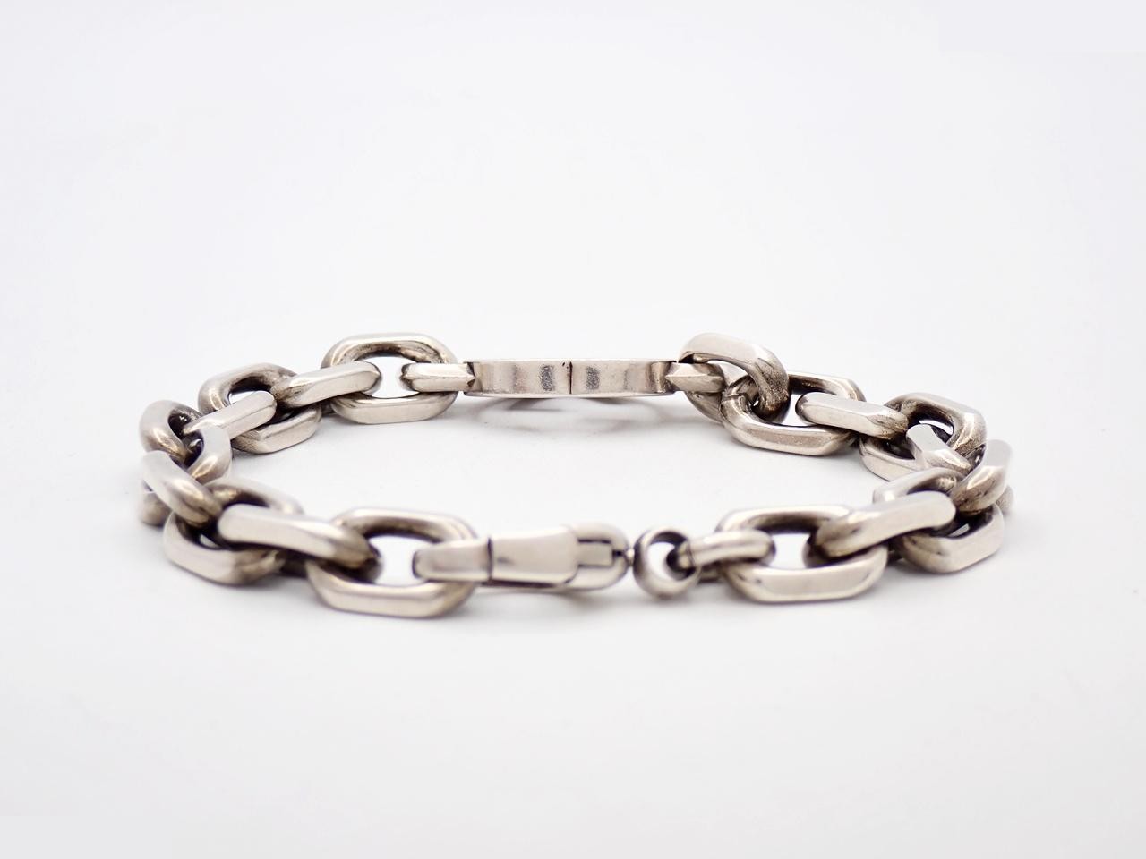 Interlocking Bracelet, Silver, 925/44.5g — view 2