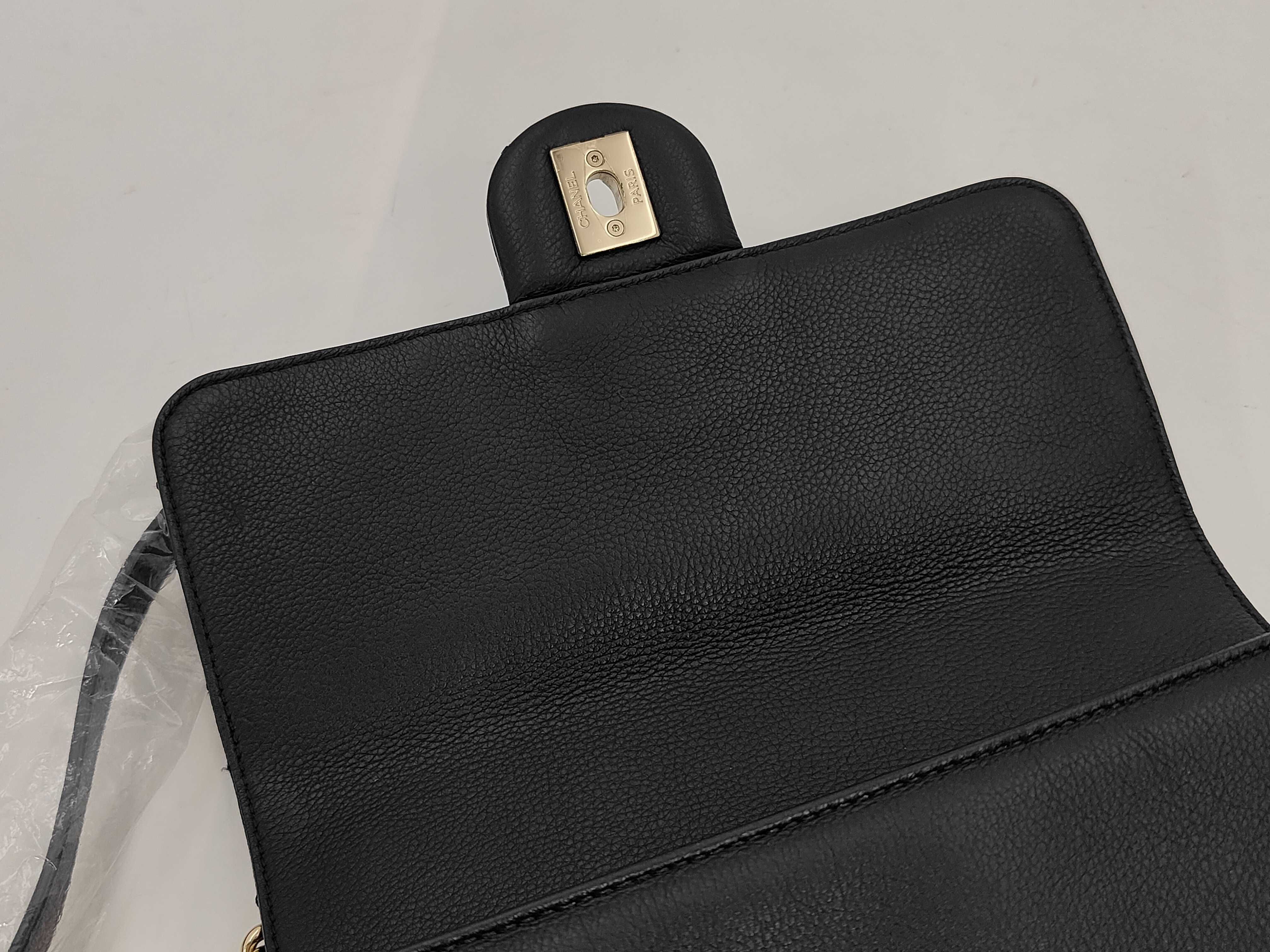 Matelassé Caviar Skin Shoulder Bag — view 11