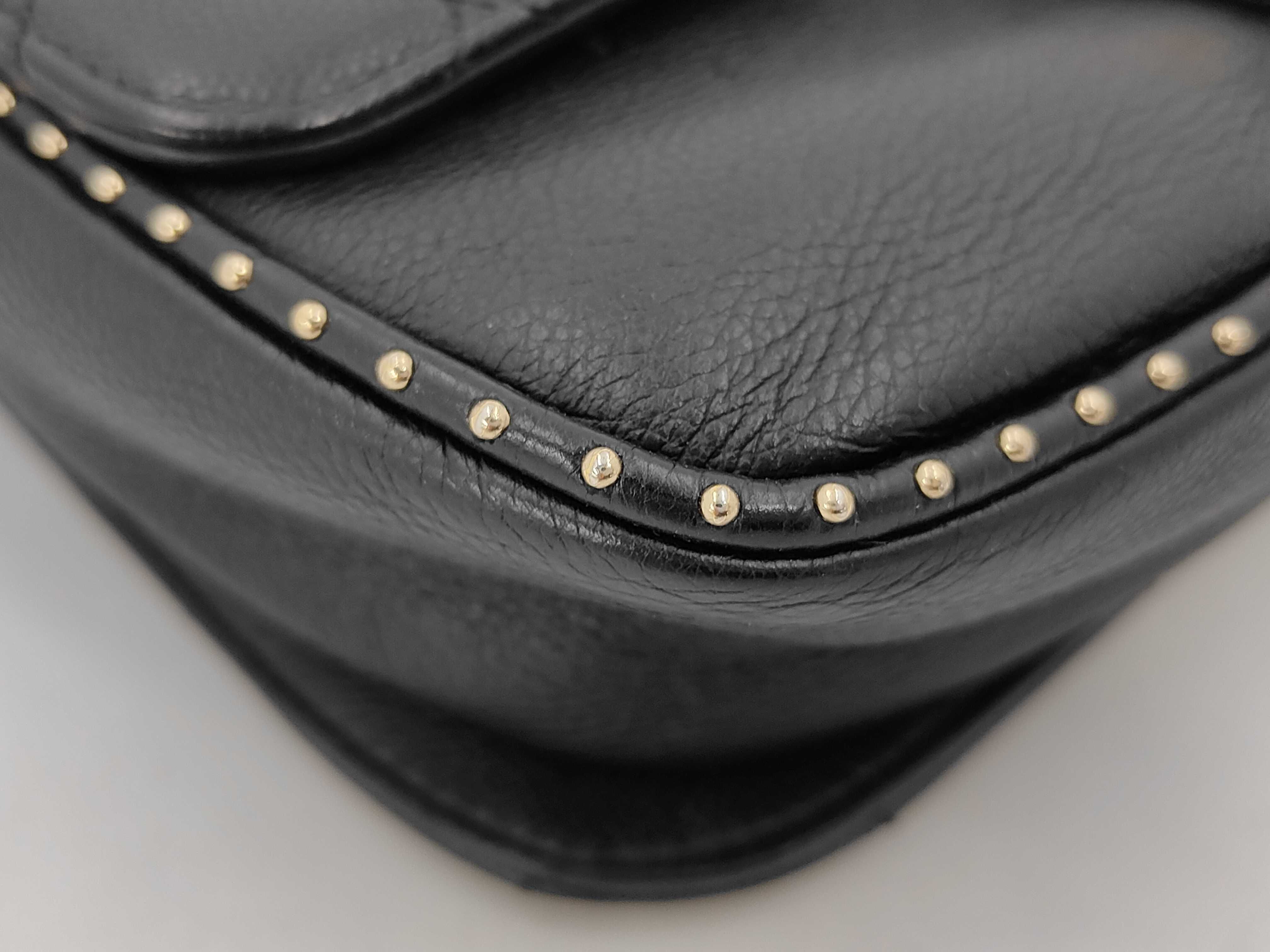Matelassé Caviar Skin Shoulder Bag — view 3