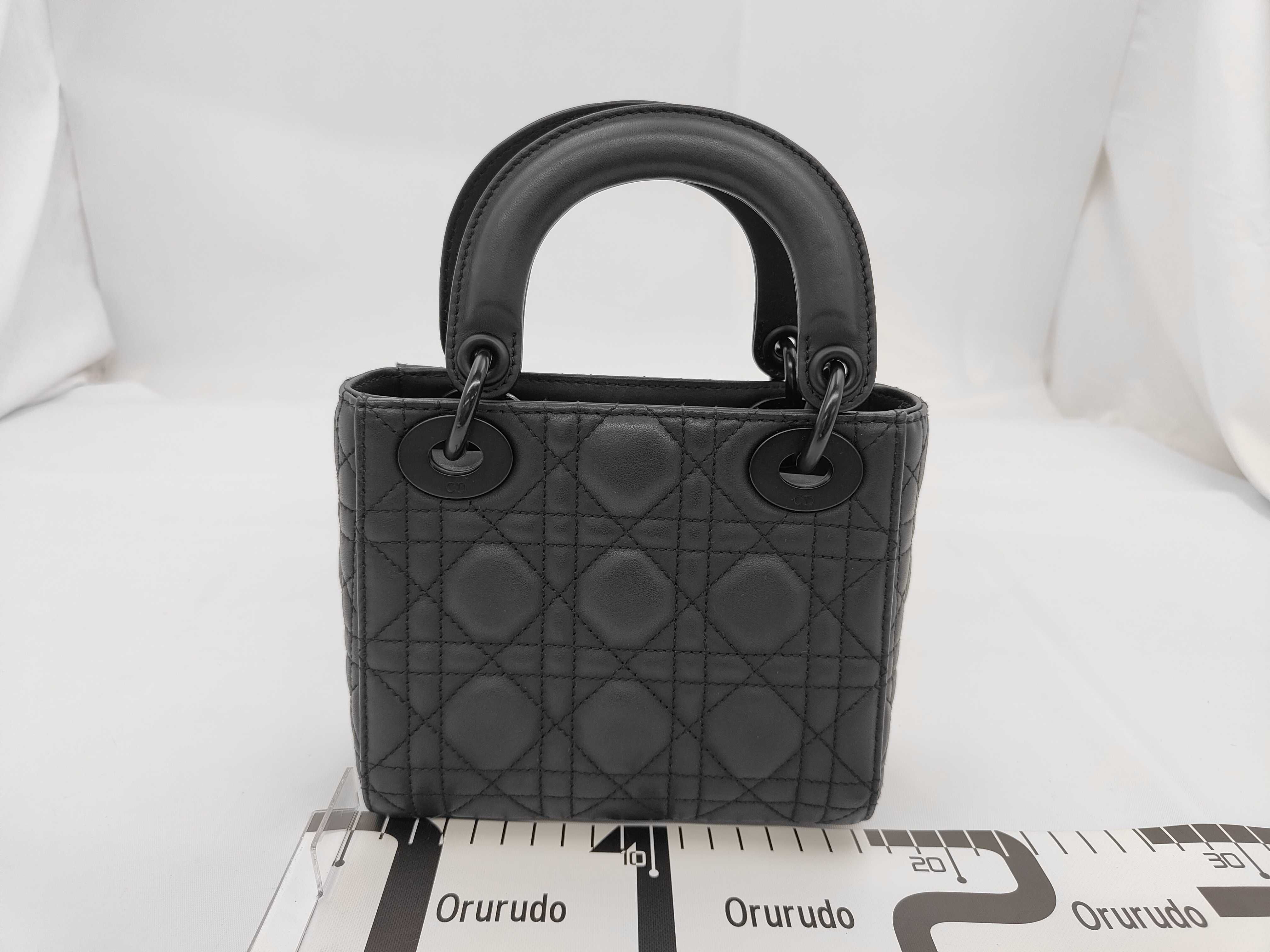 Soblack 3-Pocket Lady Dior Crossbody Bag Handbag — view 2