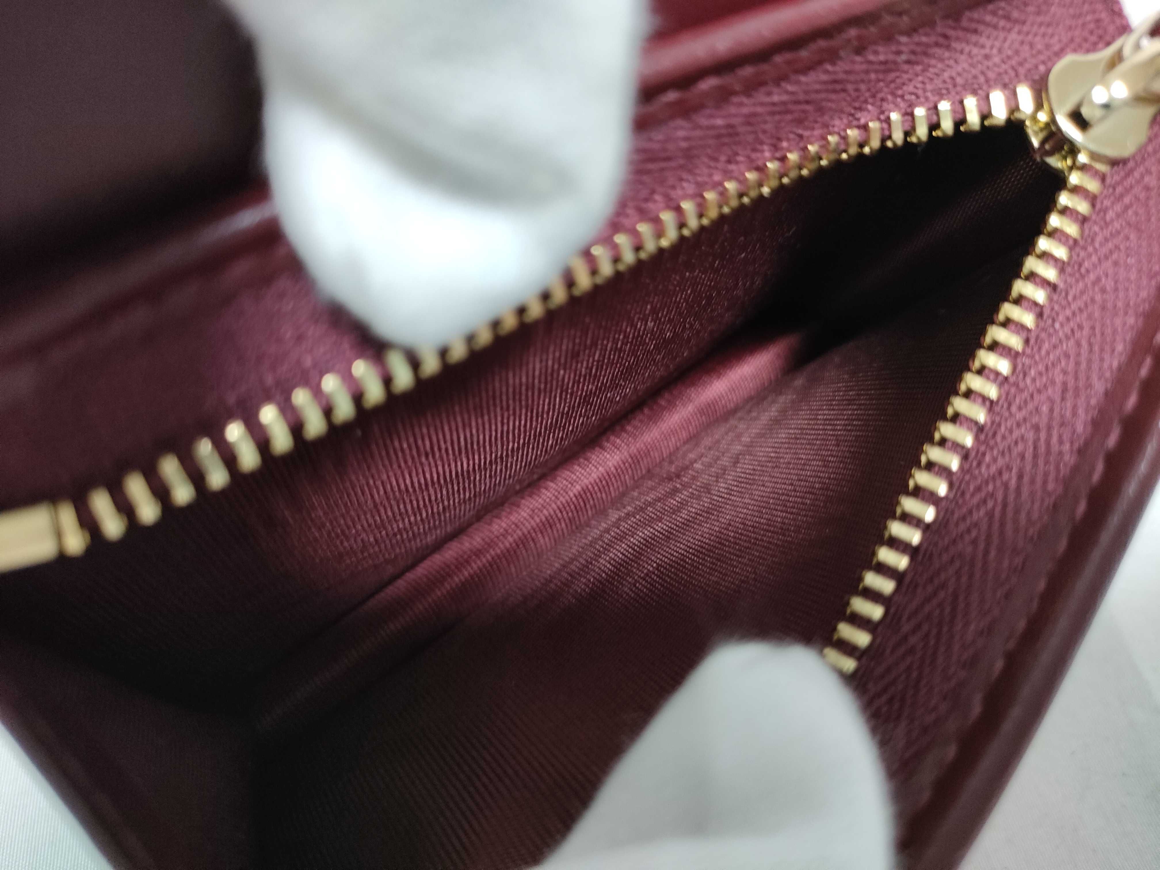 Double G Marmont Small Wallet Rosso Ancorare — view 12