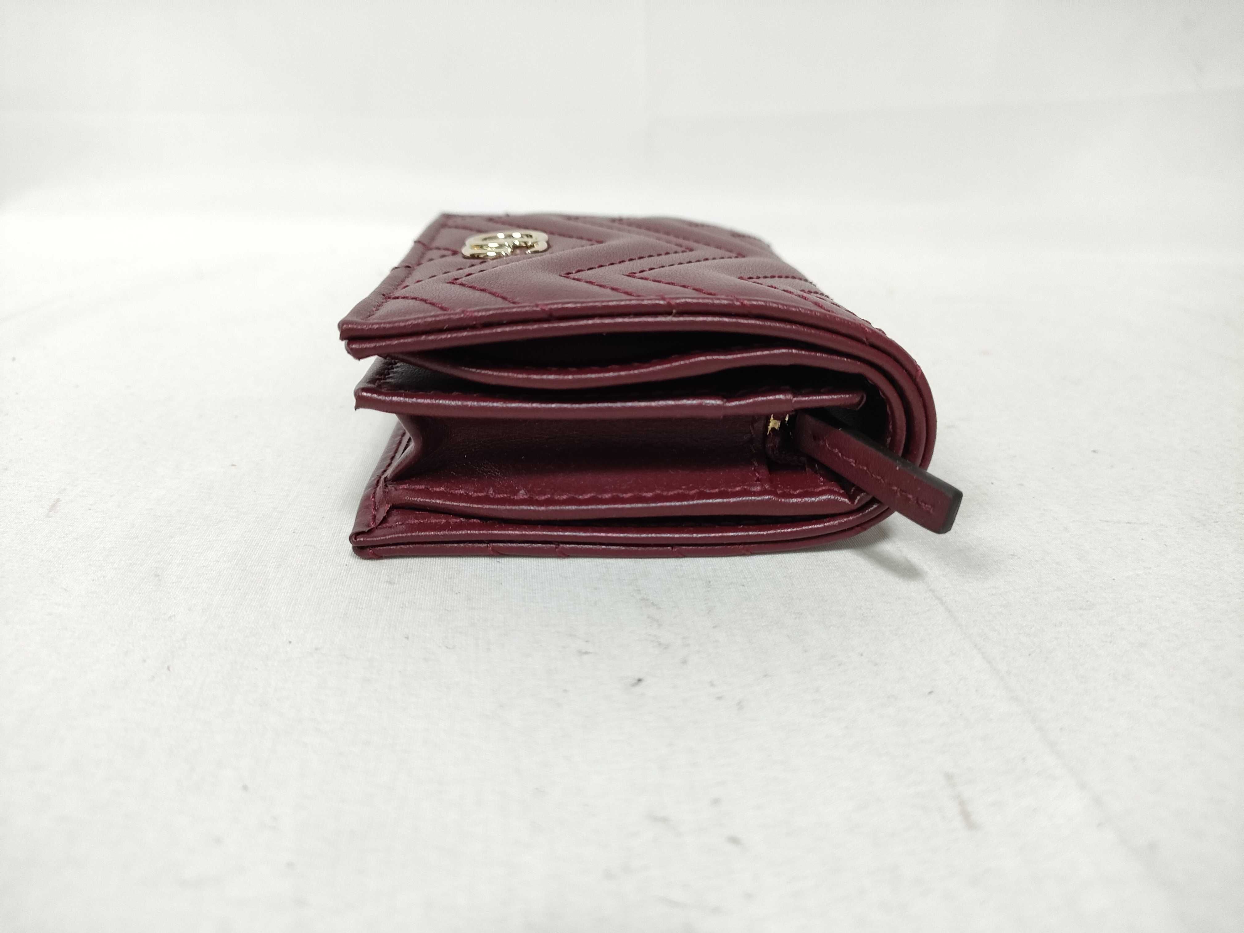 Double G Marmont Small Wallet Rosso Ancorare — view 5