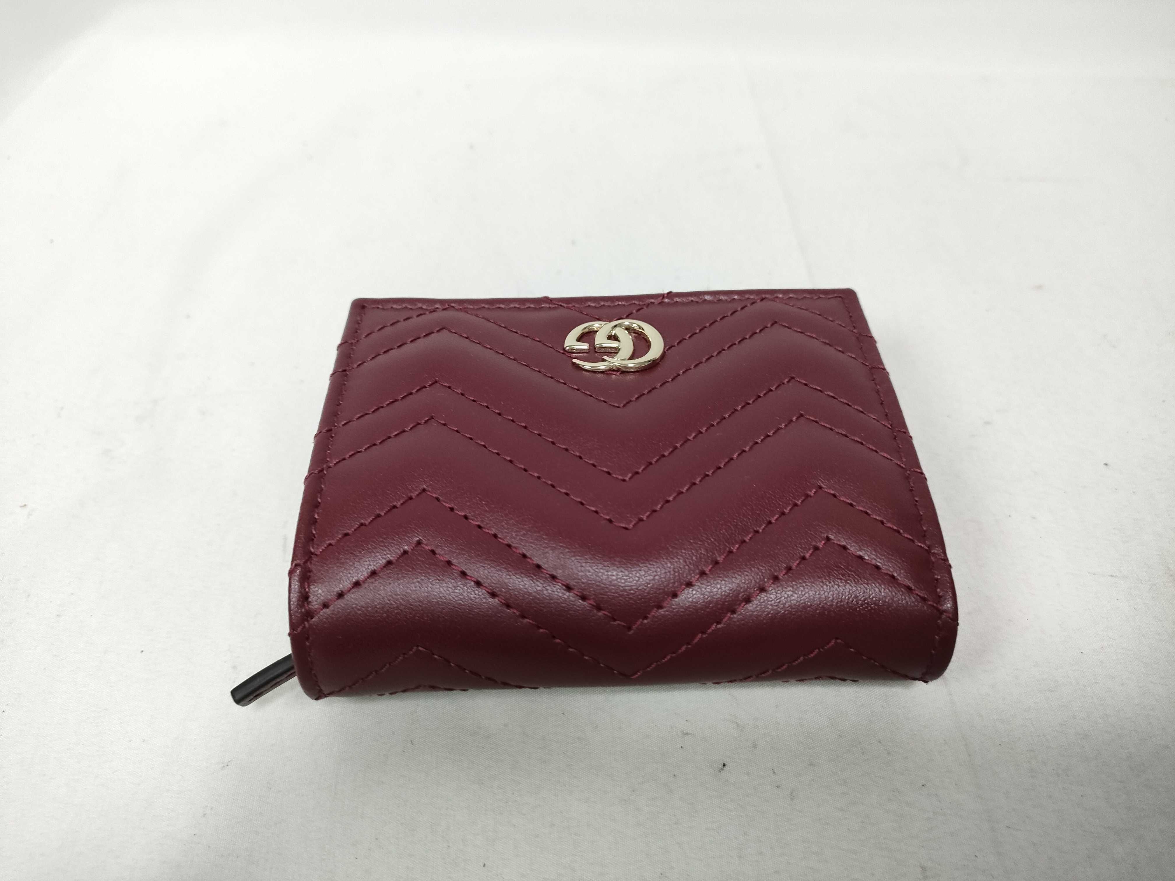 Double G Marmont Small Wallet Rosso Ancorare — view 7