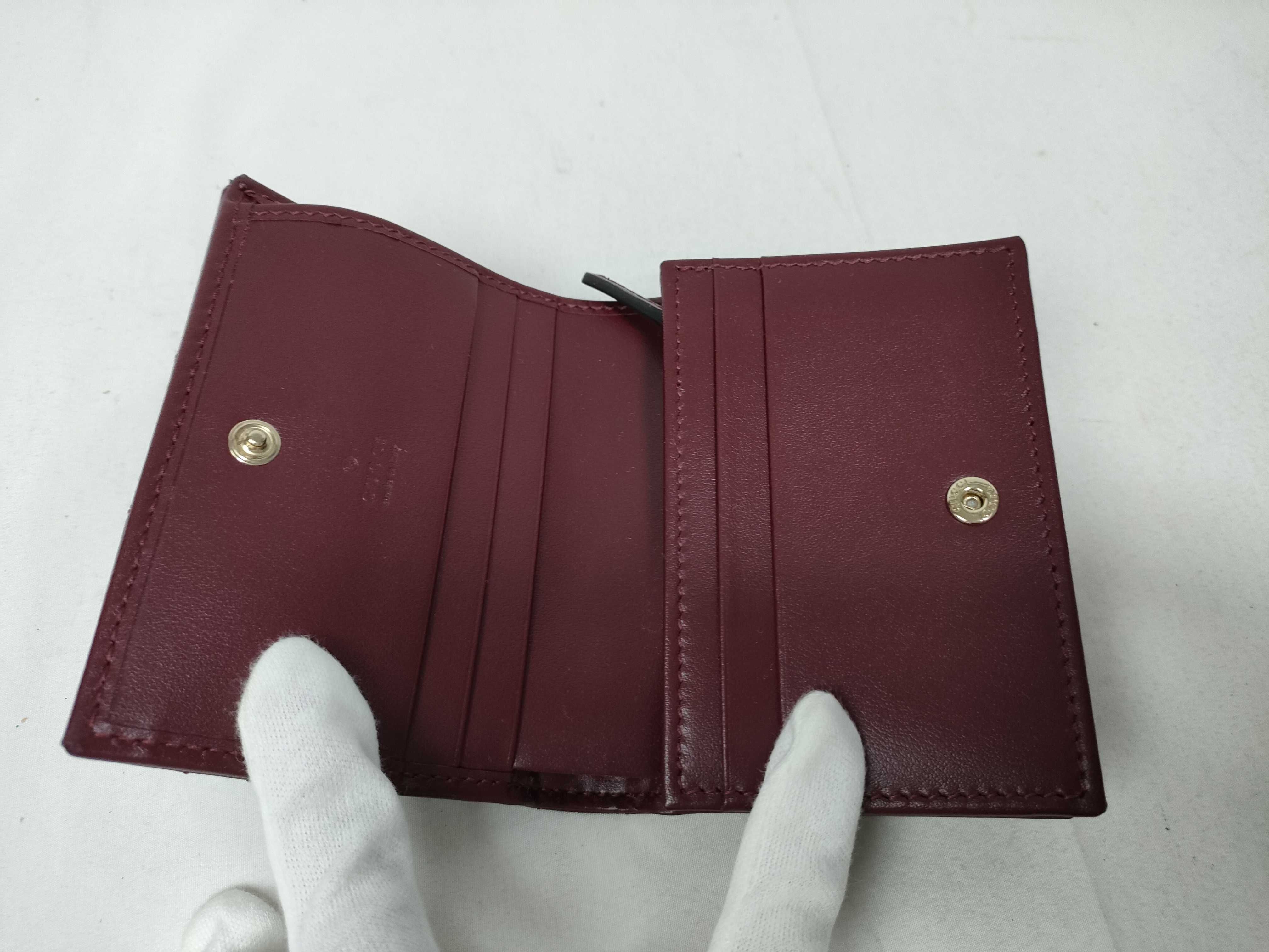 Double G Marmont Small Wallet Rosso Ancorare — view 8