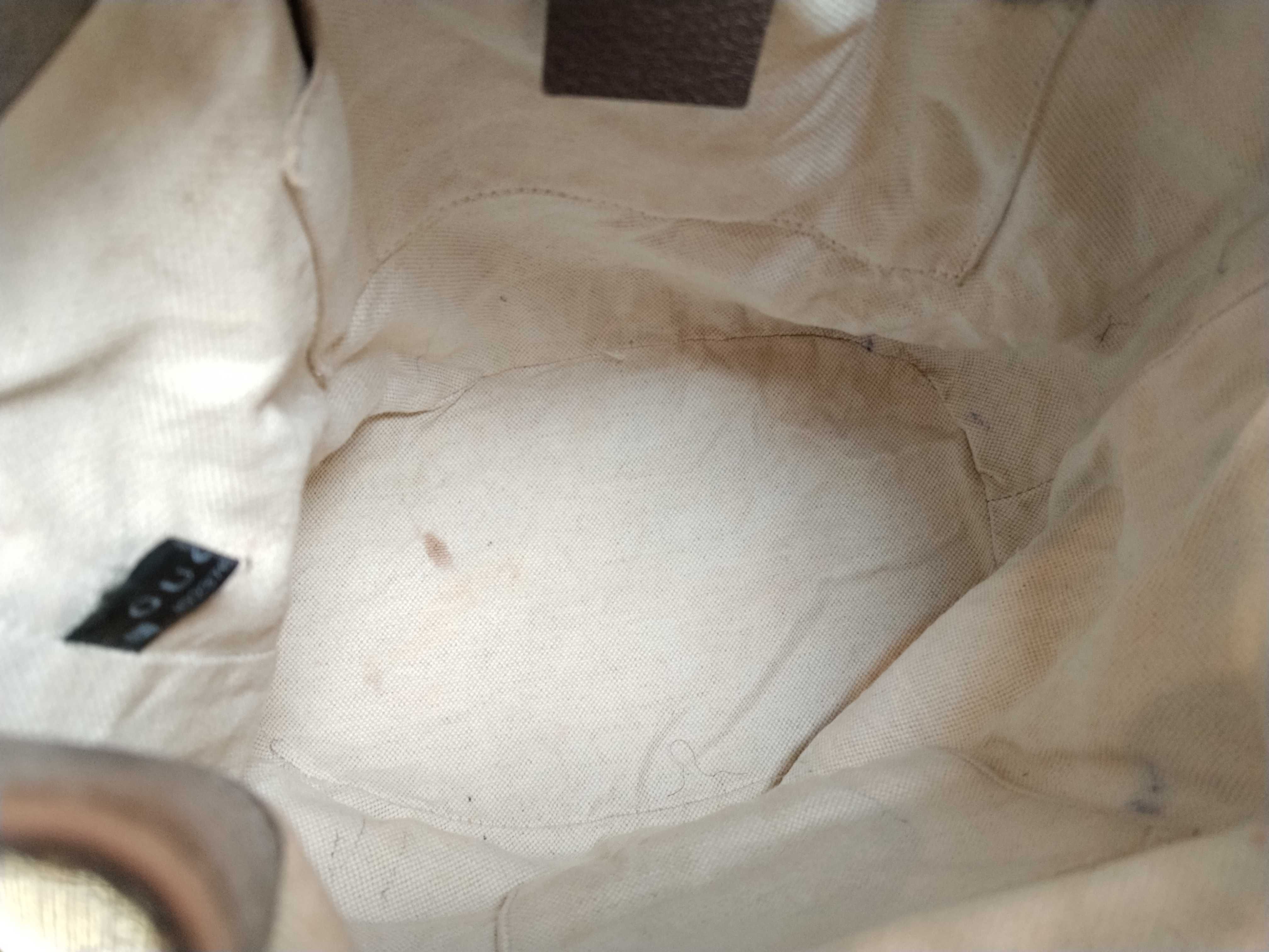 GG Supreme Bucket Bag, Beige/Brown Backpack — view 11