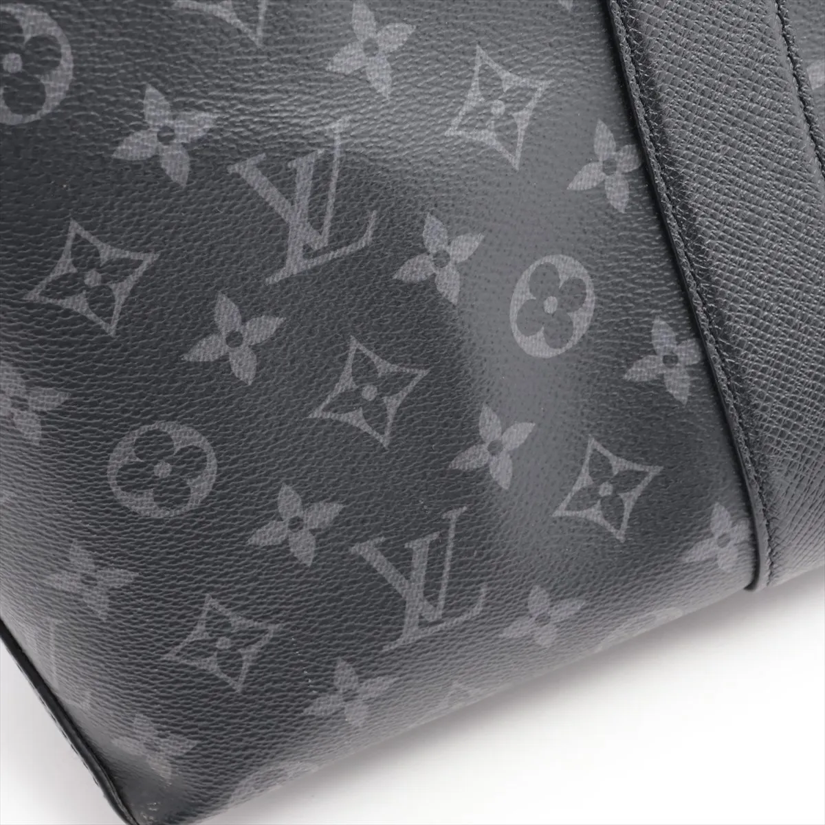 Monogram Eclipse Weekend Tote NM M30937 Black RFID response — view 15