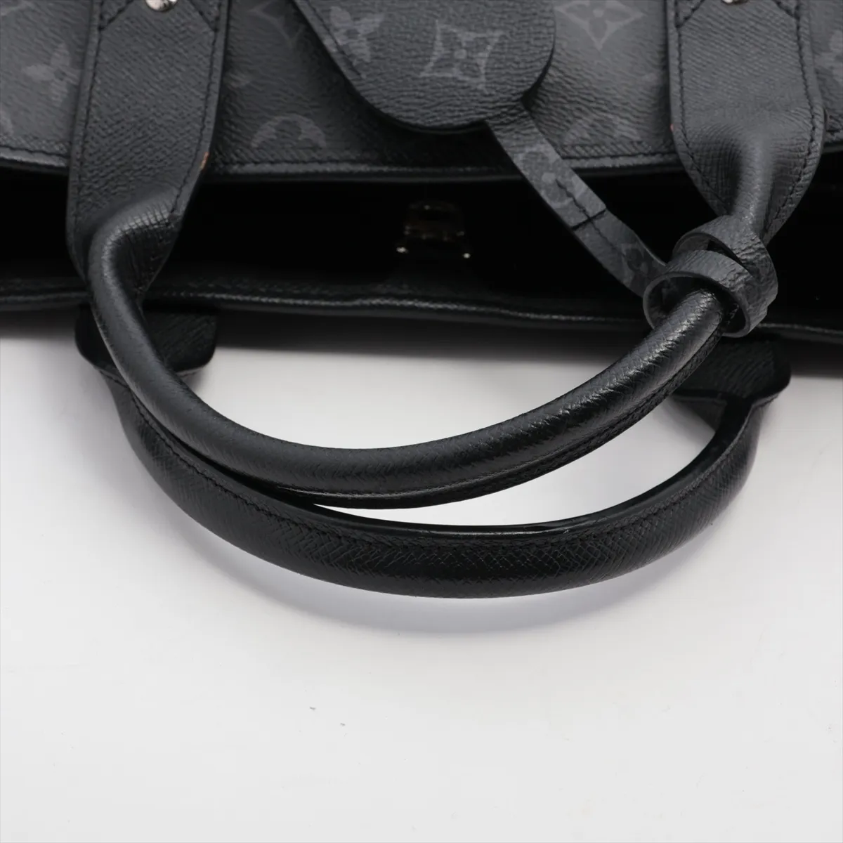 Monogram Eclipse Weekend Tote NM M30937 Black RFID response — view 5