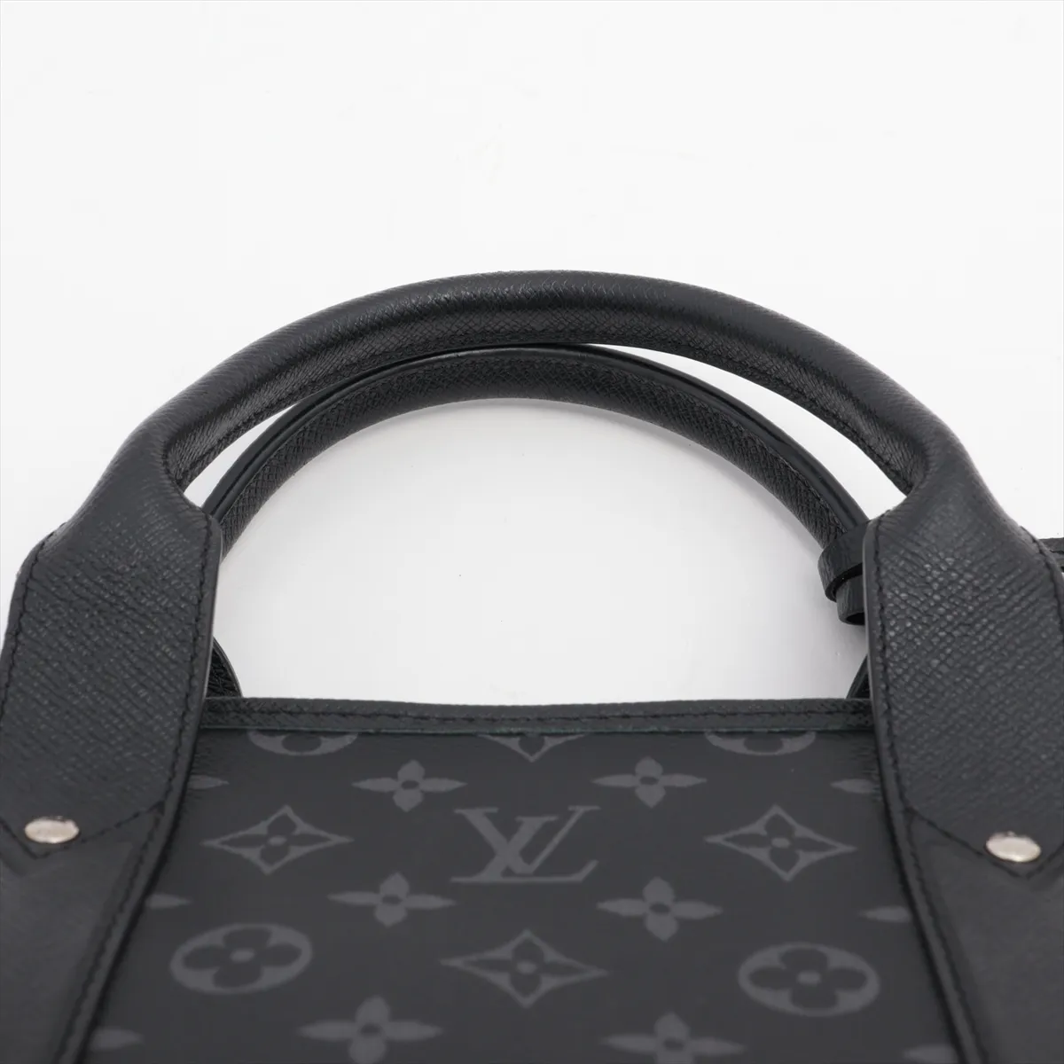 Monogram Eclipse Weekend Tote NM M30937 Black RFID response — view 6