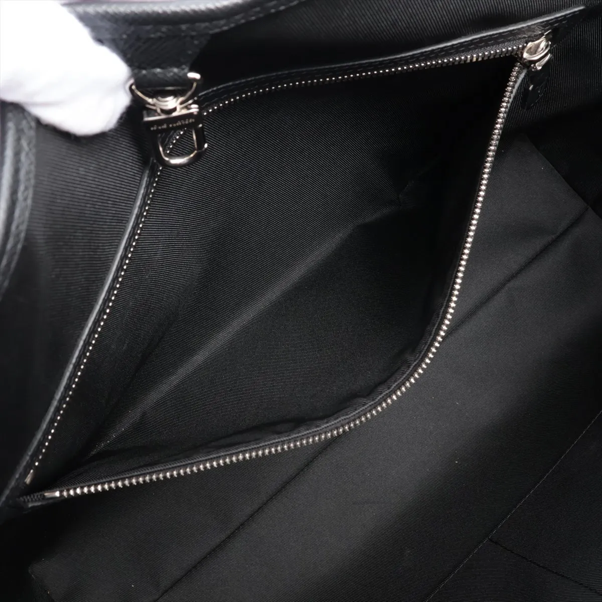 Monogram Eclipse Weekend Tote NM M30937 Black RFID response — view 9