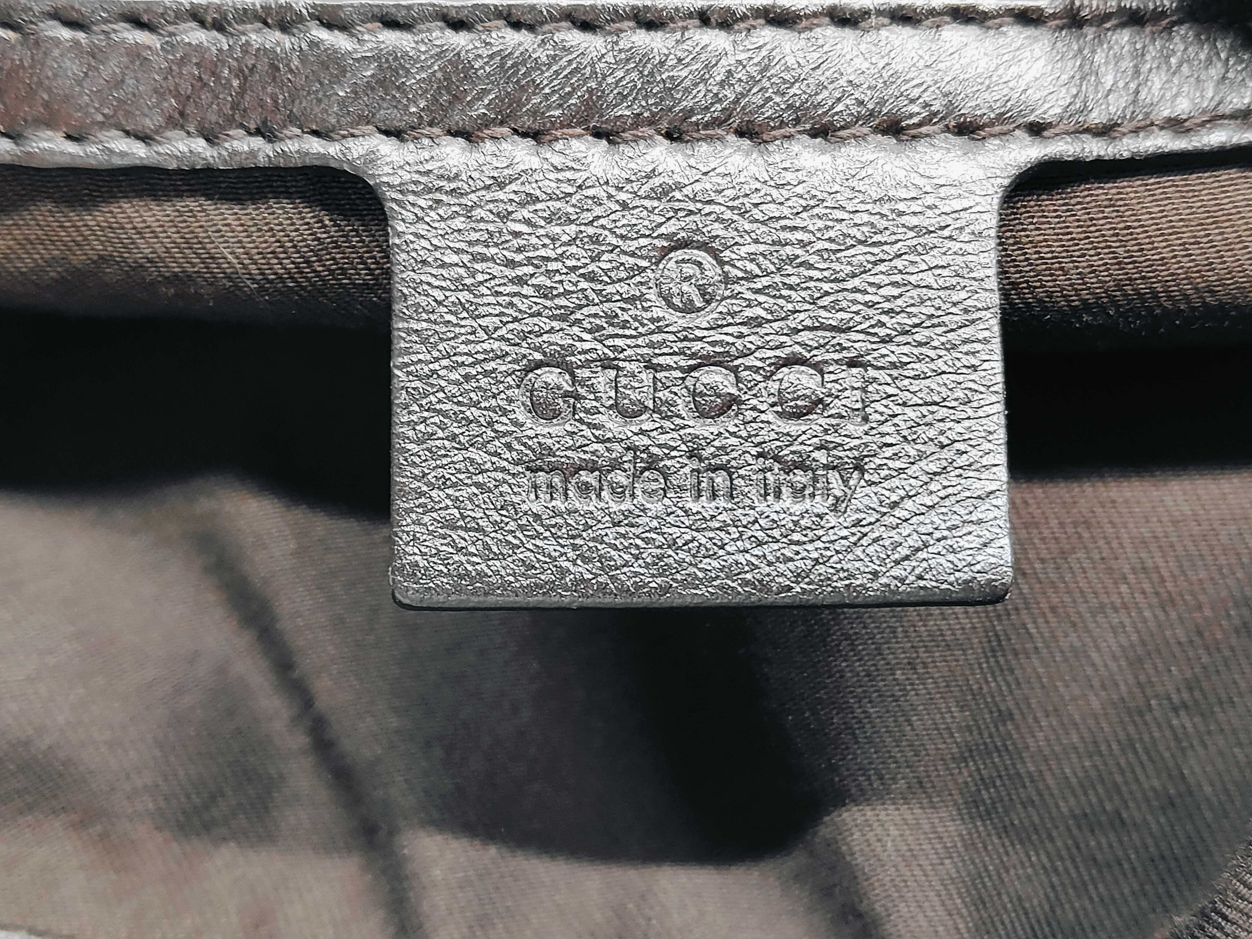 Jacquard GG Logo Shoulder Bag 203504 Handbag — view 7