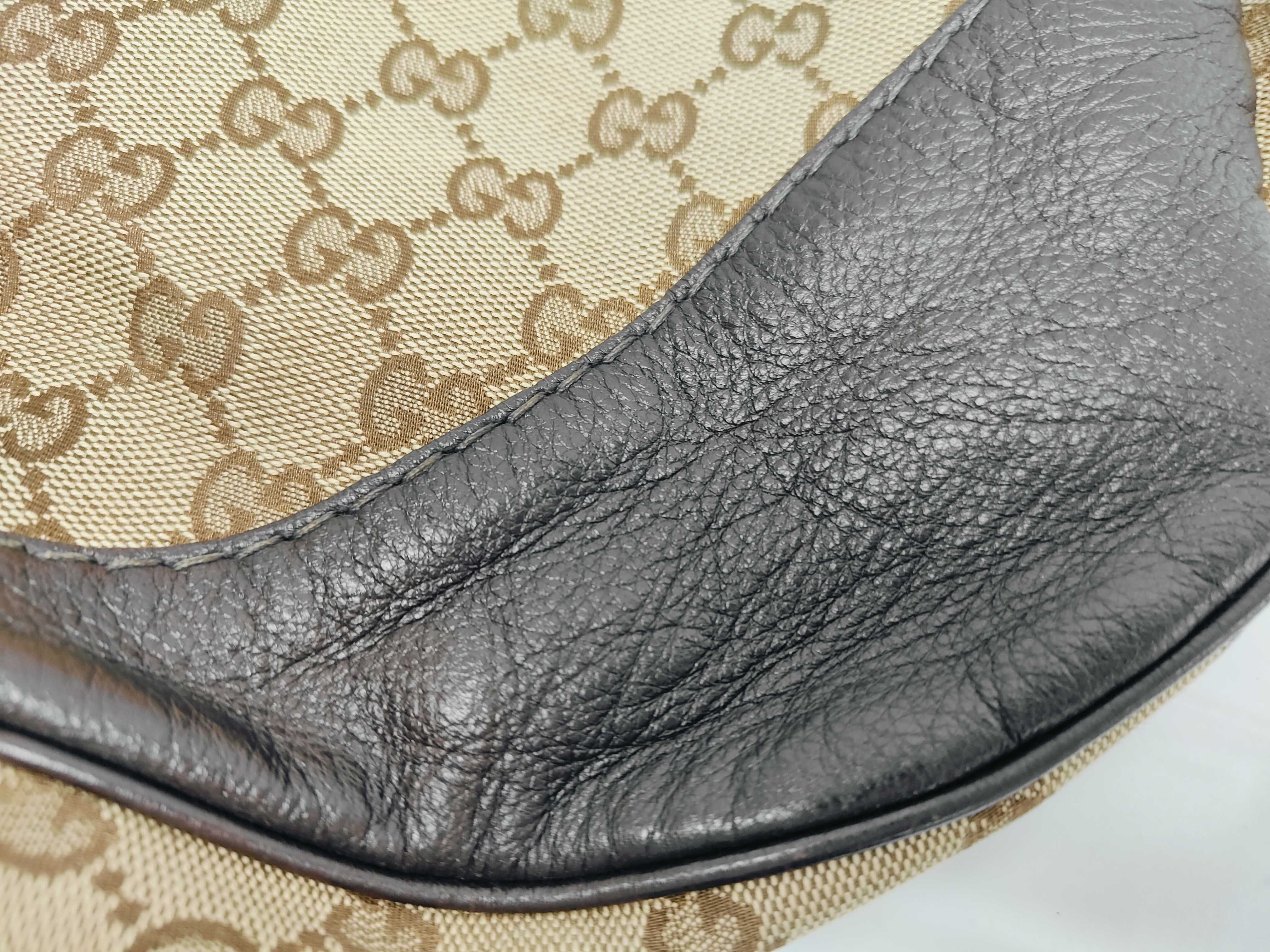 Jacquard GG Logo Shoulder Bag 203504 Handbag — view 9