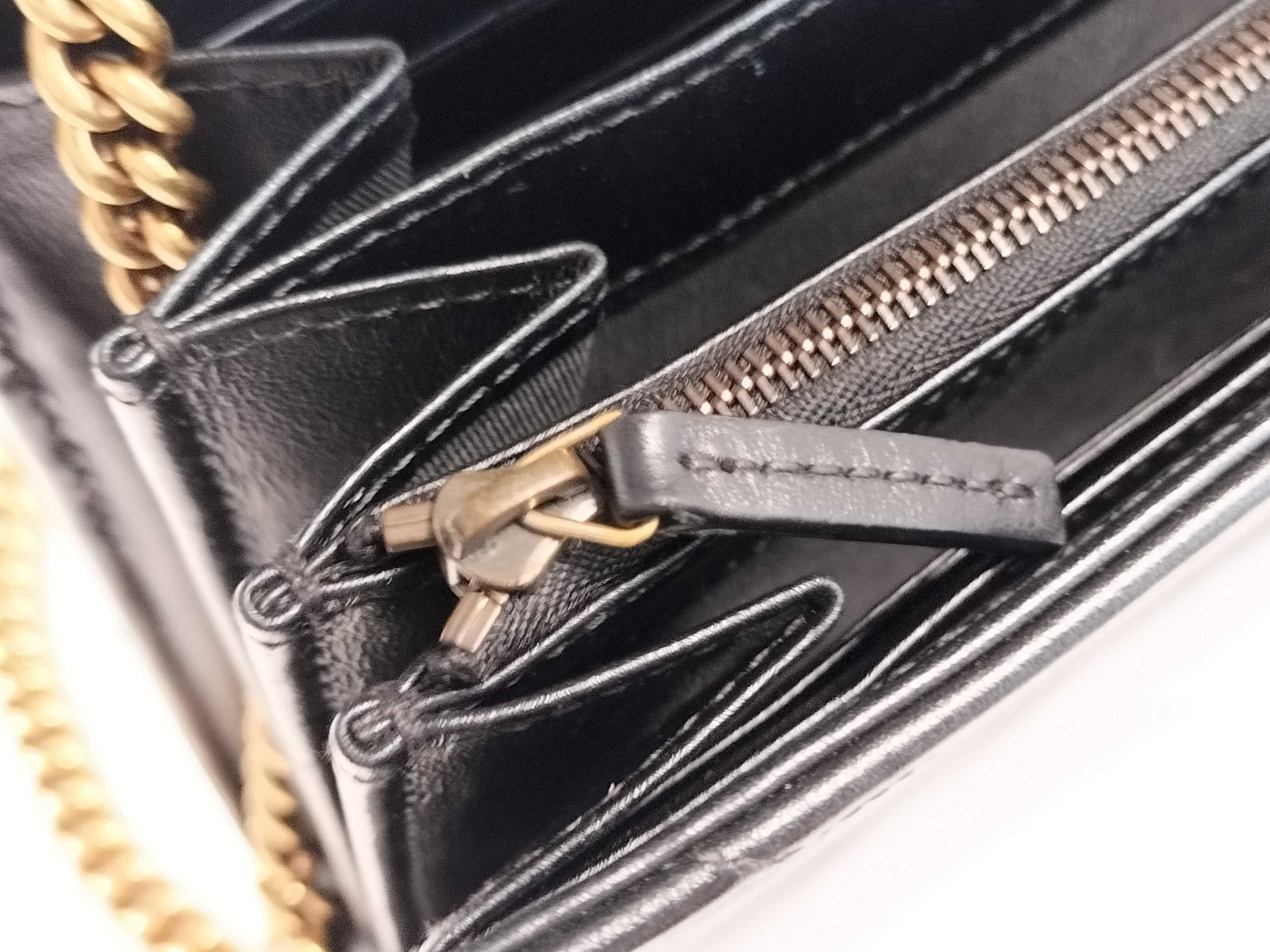 474575 GG Marmont Chain Wallet Shoulder Bag — view 12