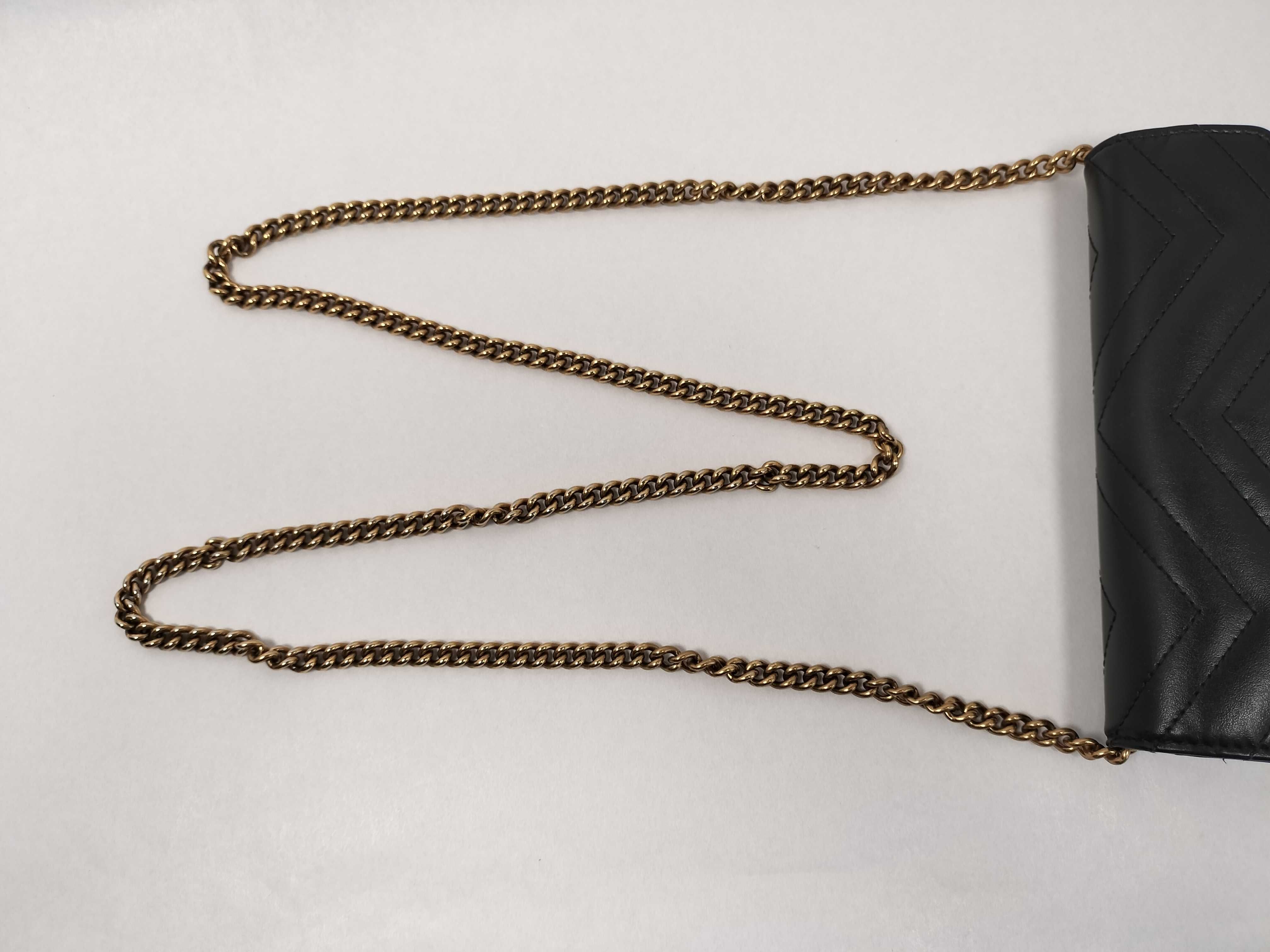 474575 GG Marmont Chain Wallet Shoulder Bag — view 3