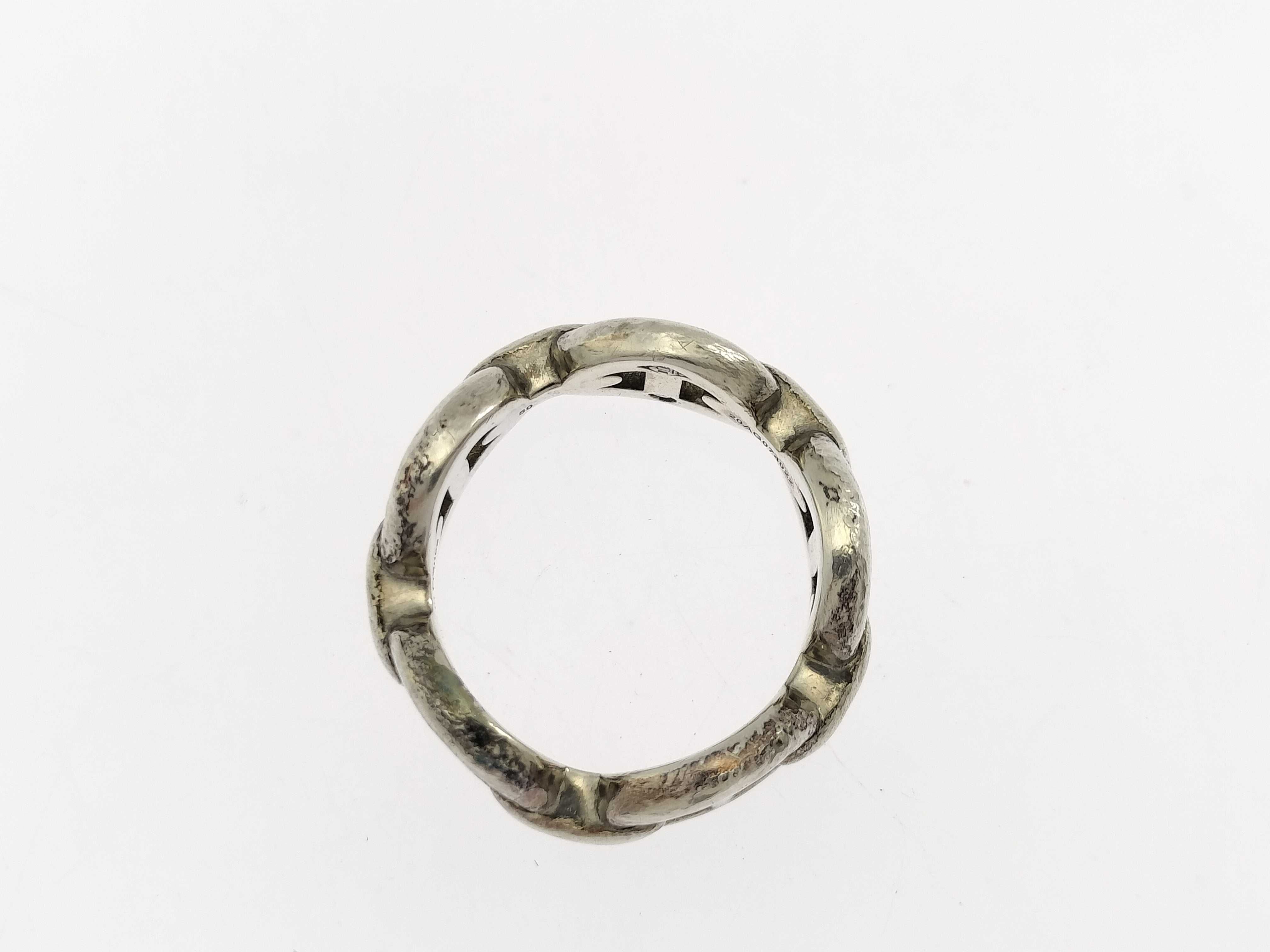 Chaine d'Ancre ring, size 50, sterling silver (925), 5.5g, size 62. — view 11
