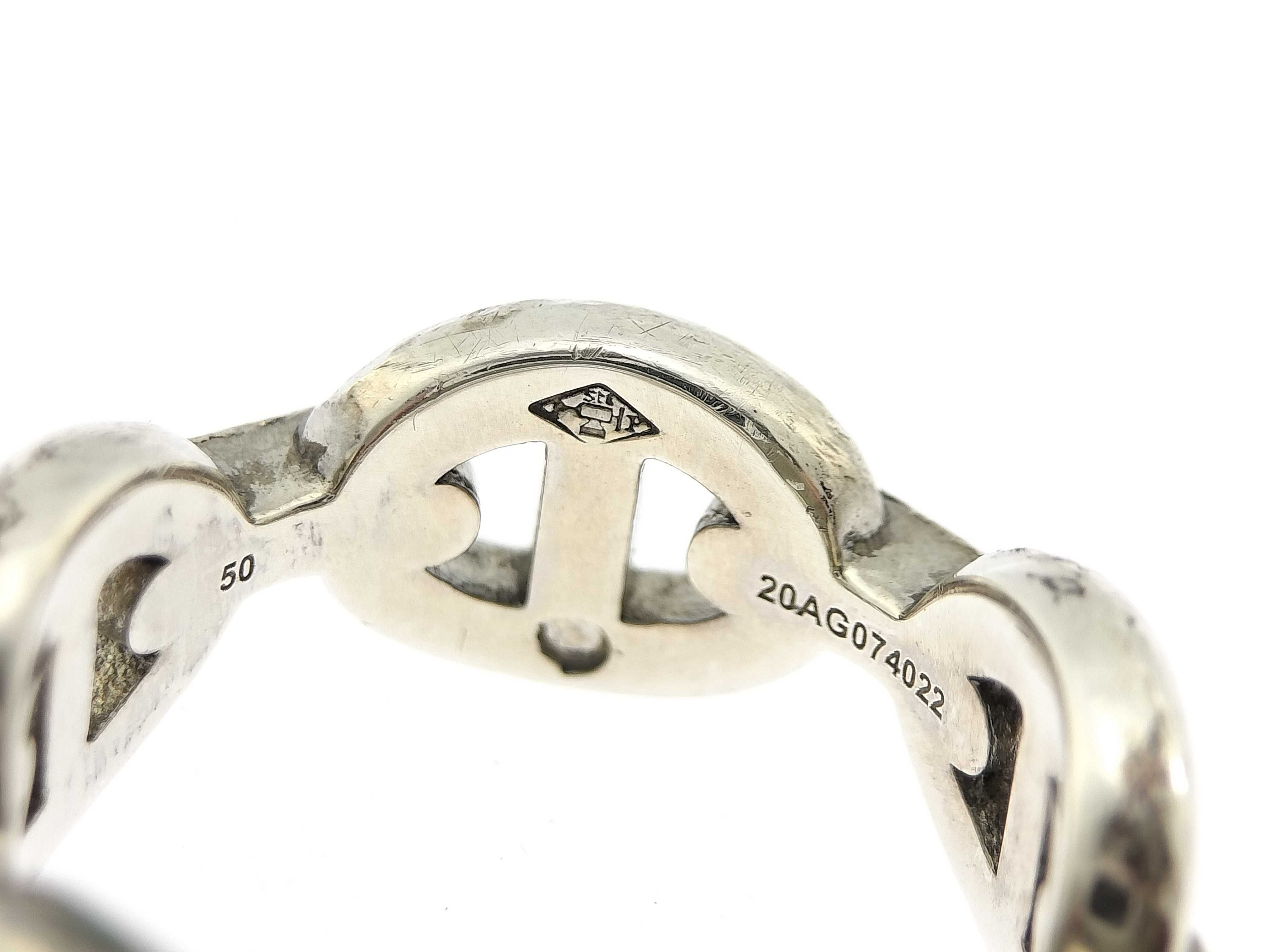 Chaine d'Ancre ring, size 50, sterling silver (925), 5.5g, size 62. — view 5