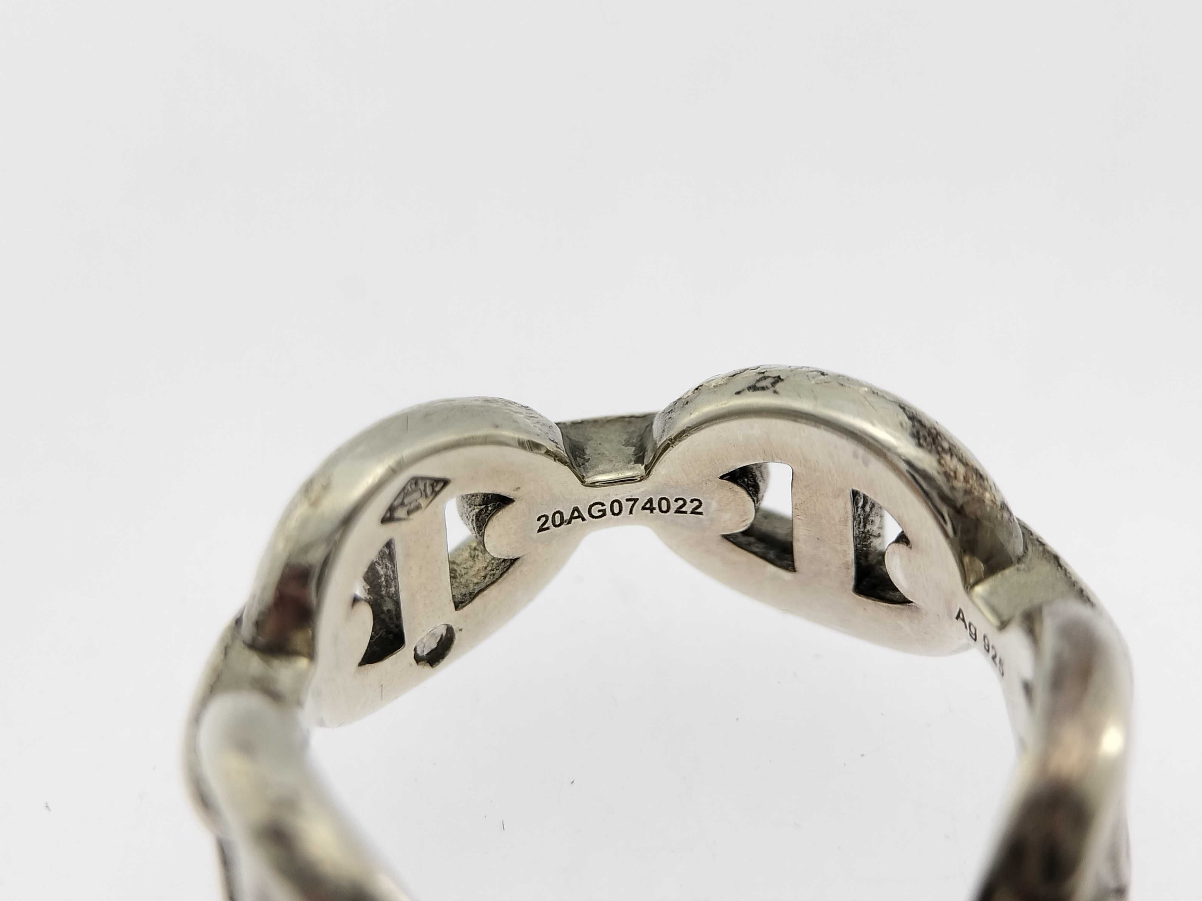 Chaine d'Ancre ring, size 50, sterling silver (925), 5.5g, size 62. — view 6