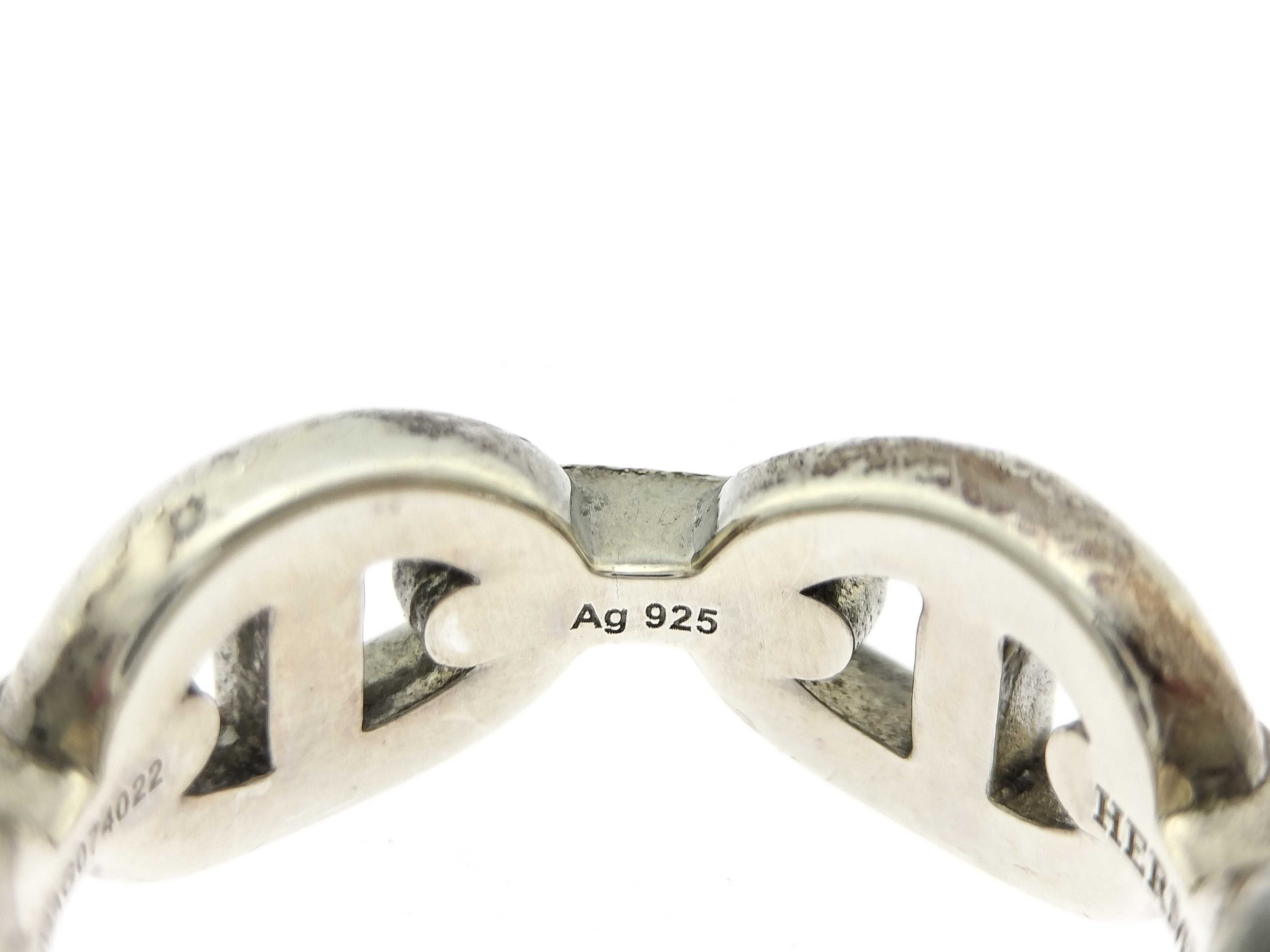 Chaine d'Ancre ring, size 50, sterling silver (925), 5.5g, size 62. — view 7
