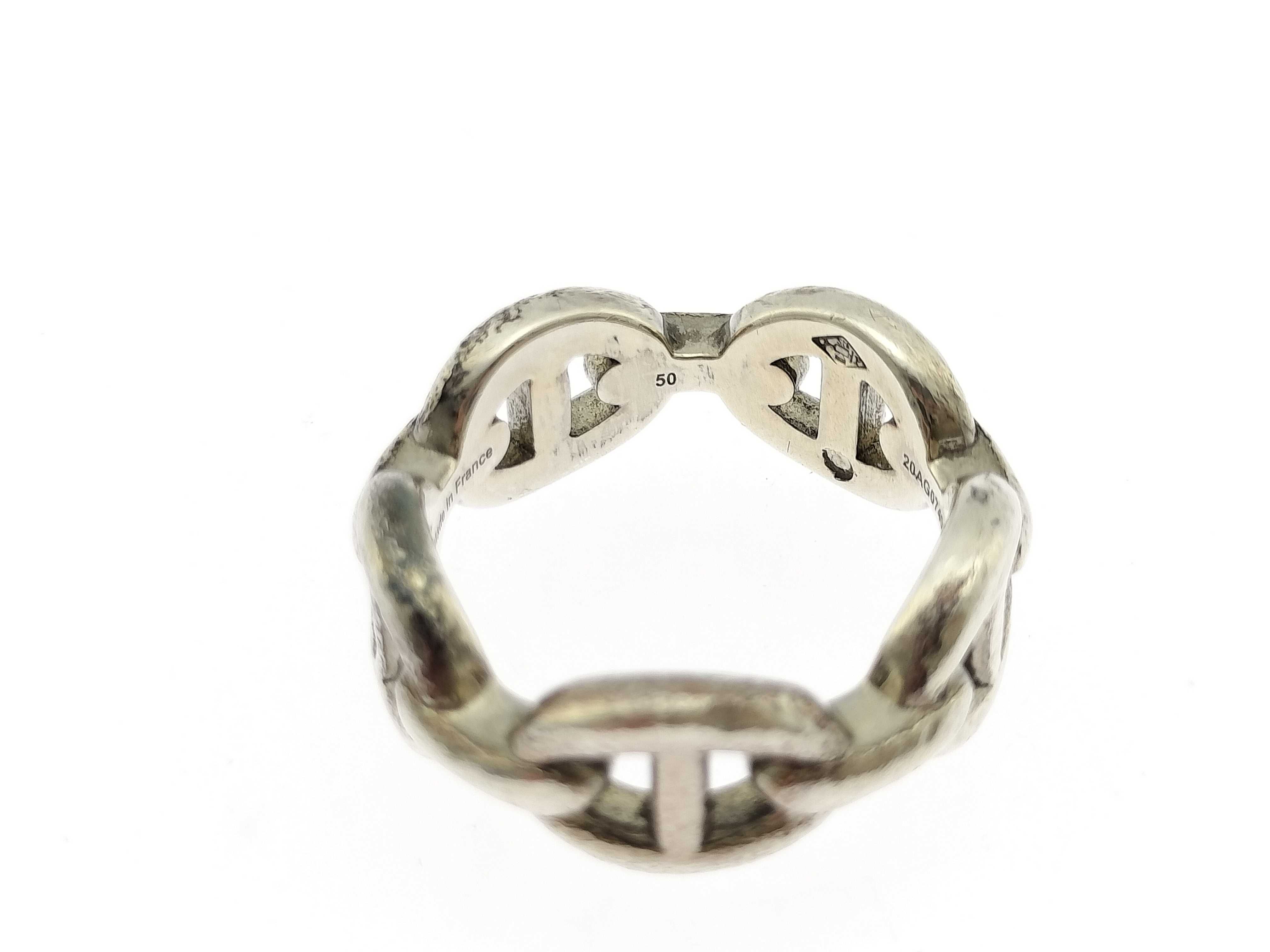 Chaine d'Ancre ring, size 50, sterling silver (925), 5.5g, size 62. — view 10