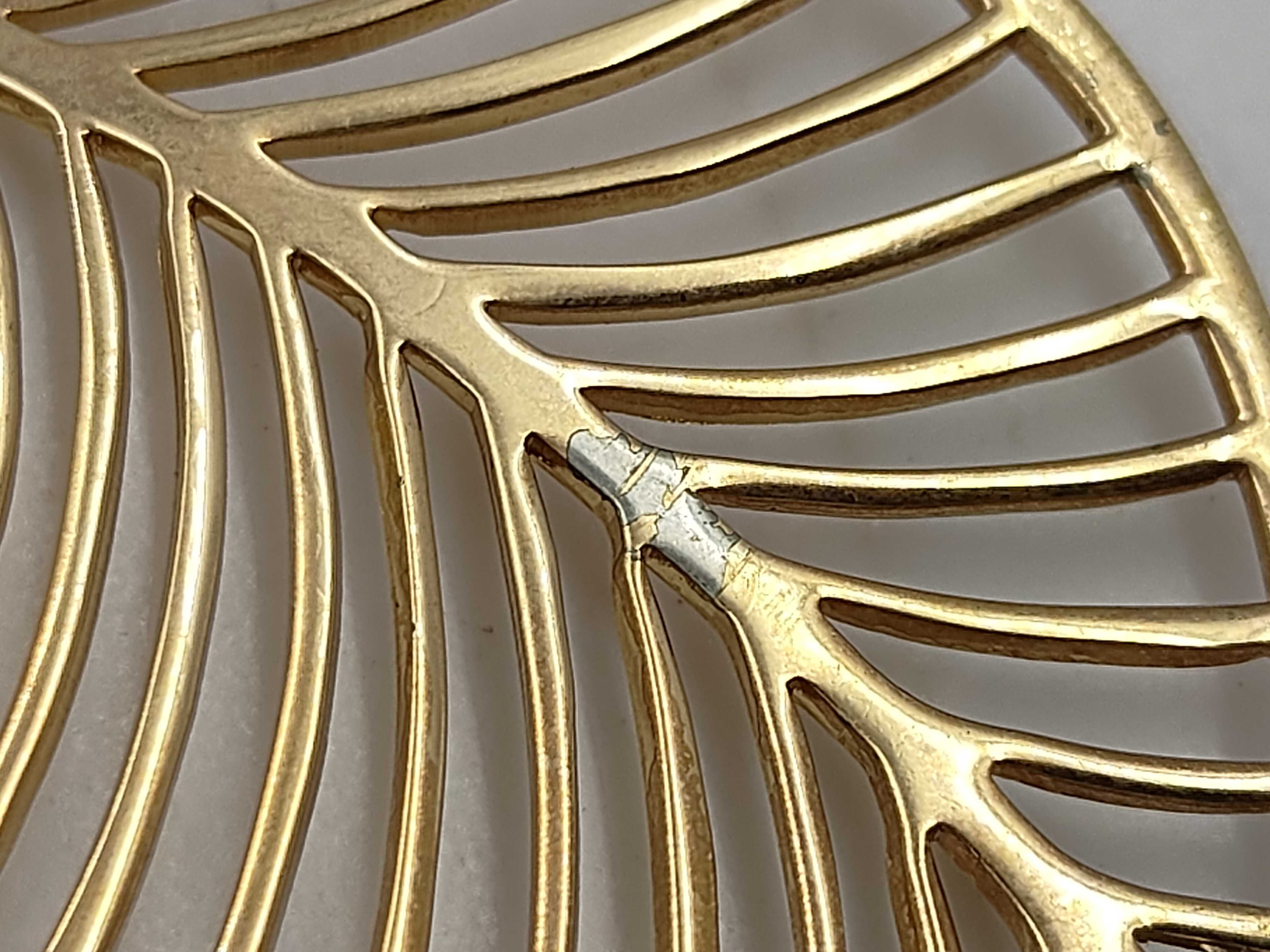 Leaf Necklace, Gold and Silver — view 9