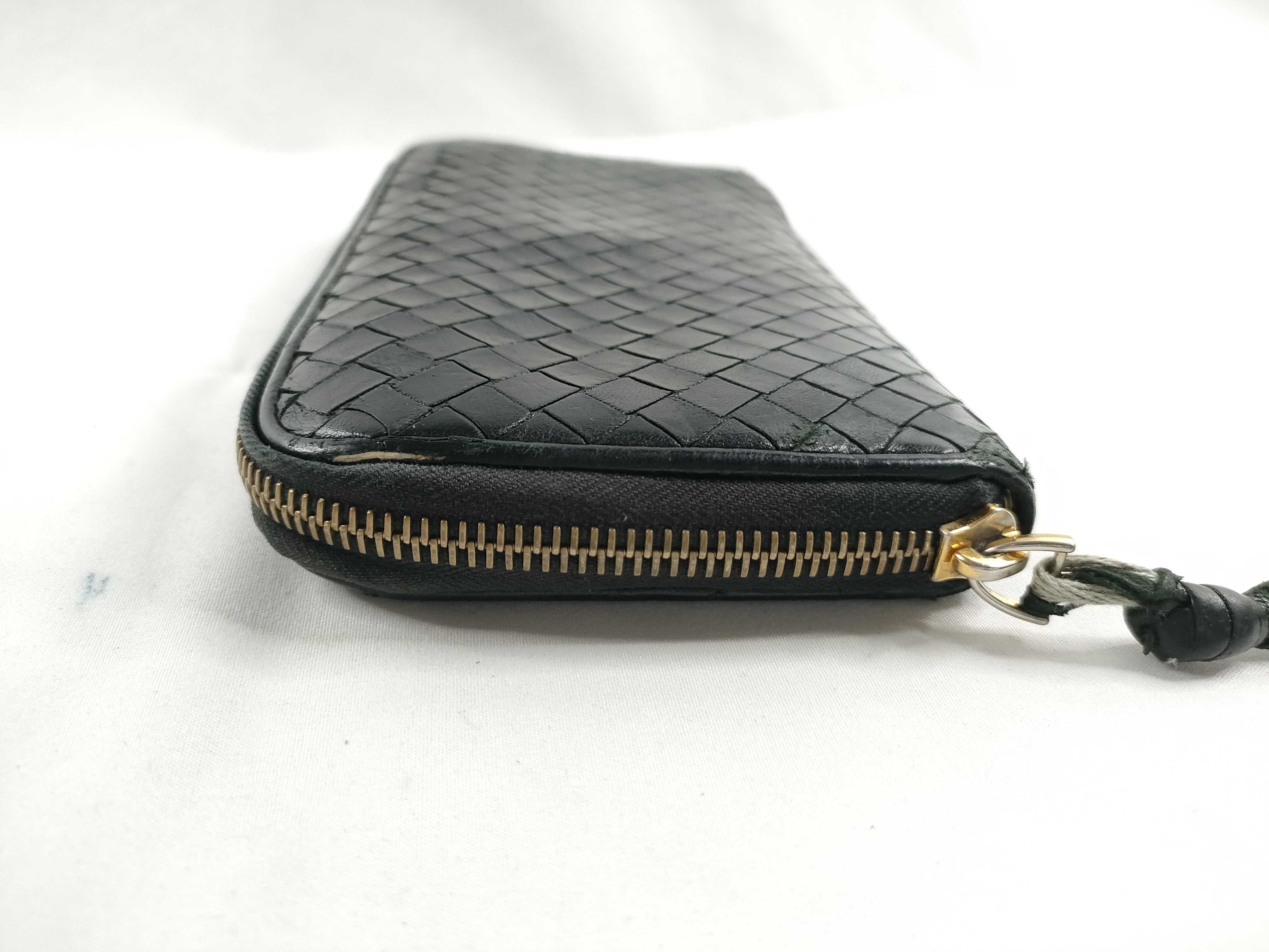 Intrecciato Bottega Intrecciato Zipper Long Wallet — view 5
