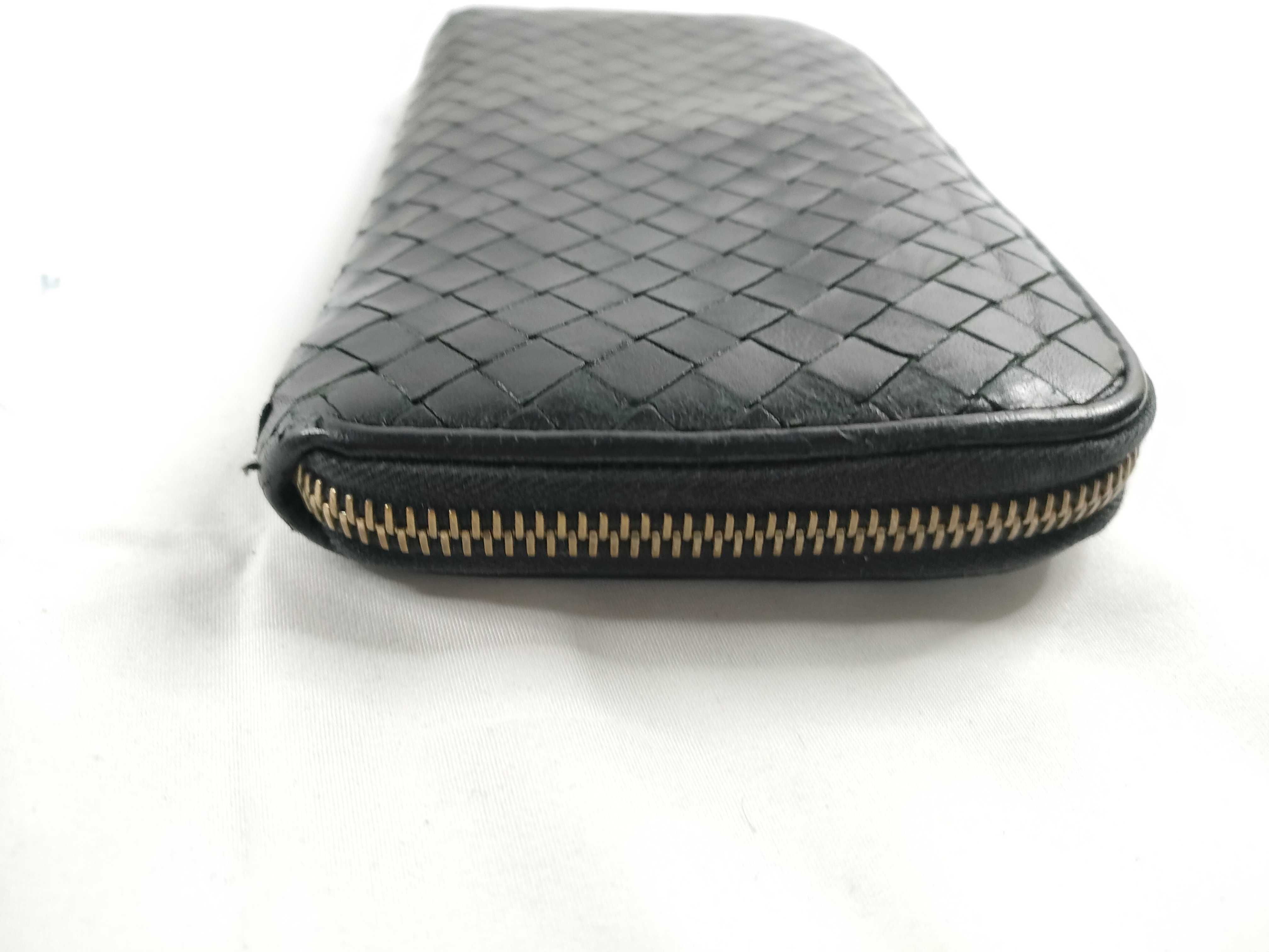 Intrecciato Bottega Intrecciato Zipper Long Wallet — view 7