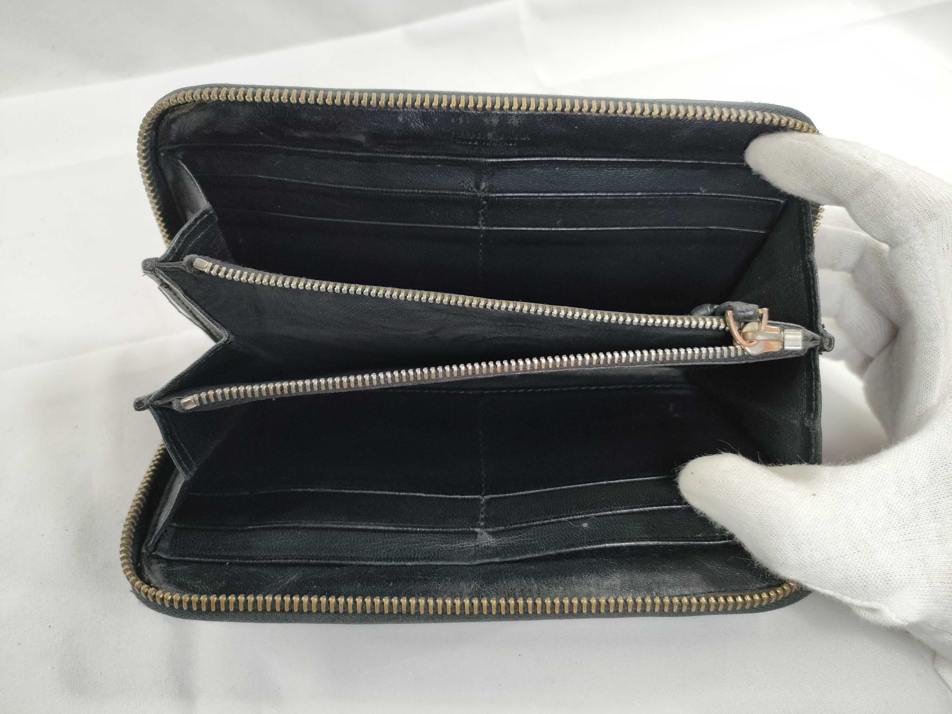 Intrecciato Bottega Intrecciato Zipper Long Wallet — view 8
