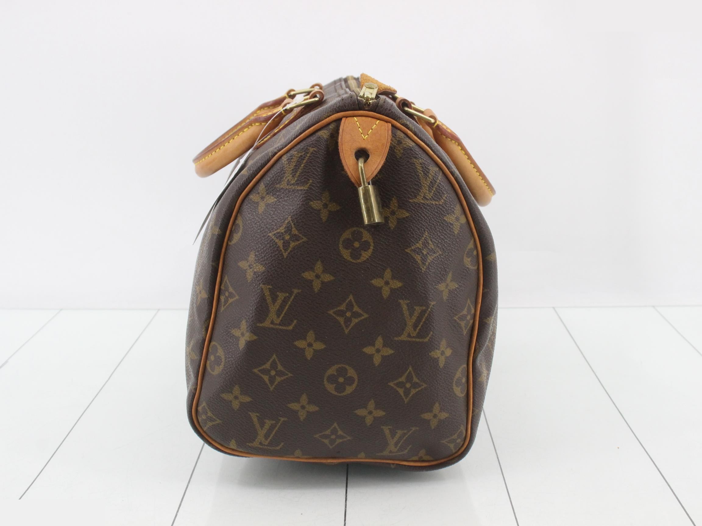 Monogram Speedy 30 (older model) handbag — view 3