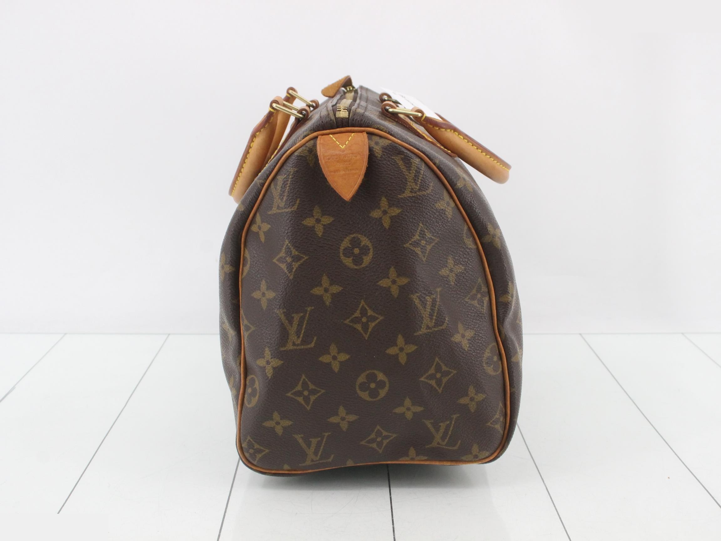 Monogram Speedy 30 (older model) handbag — view 4