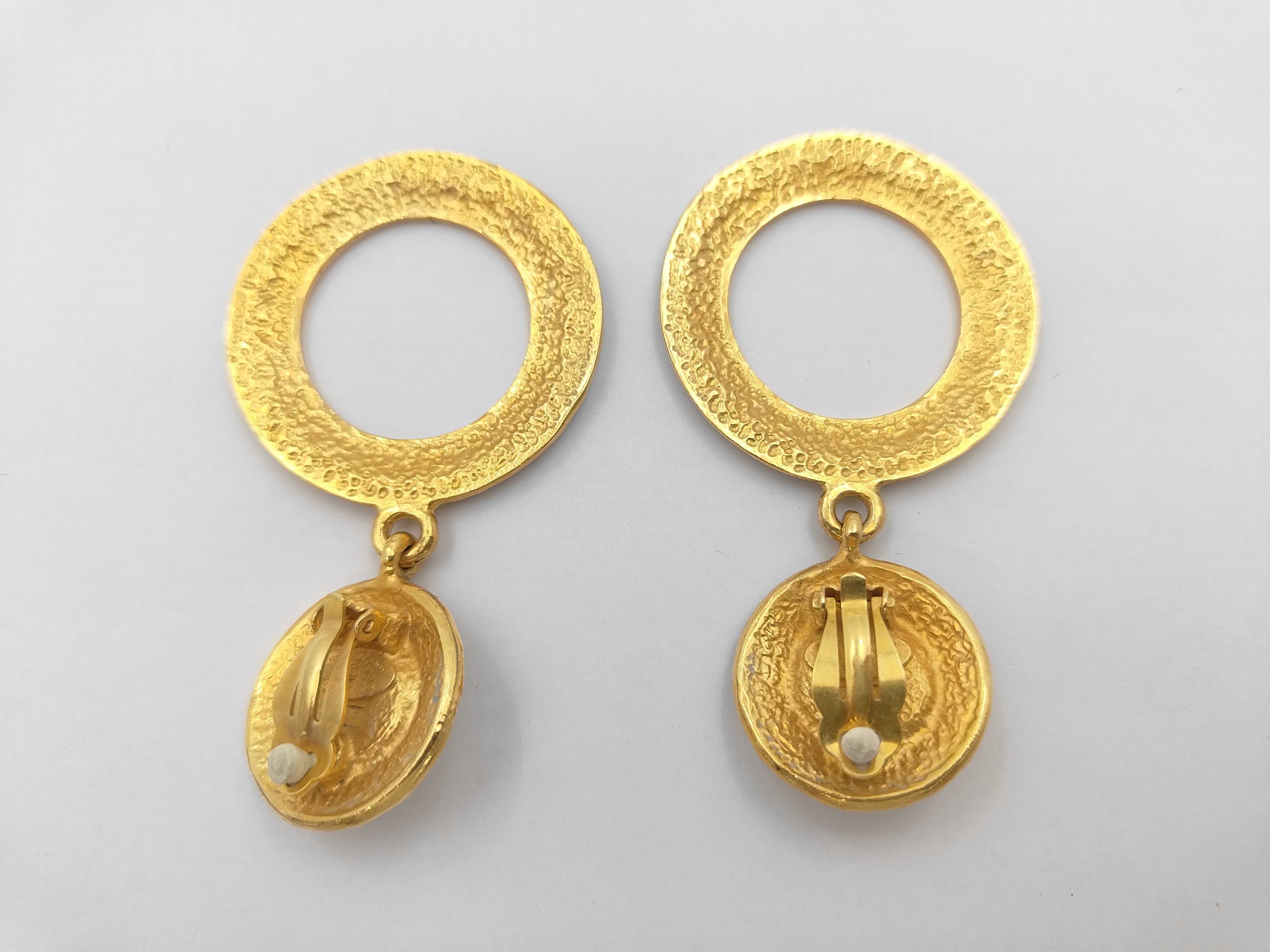 Faux Pearl Earrings — view 2