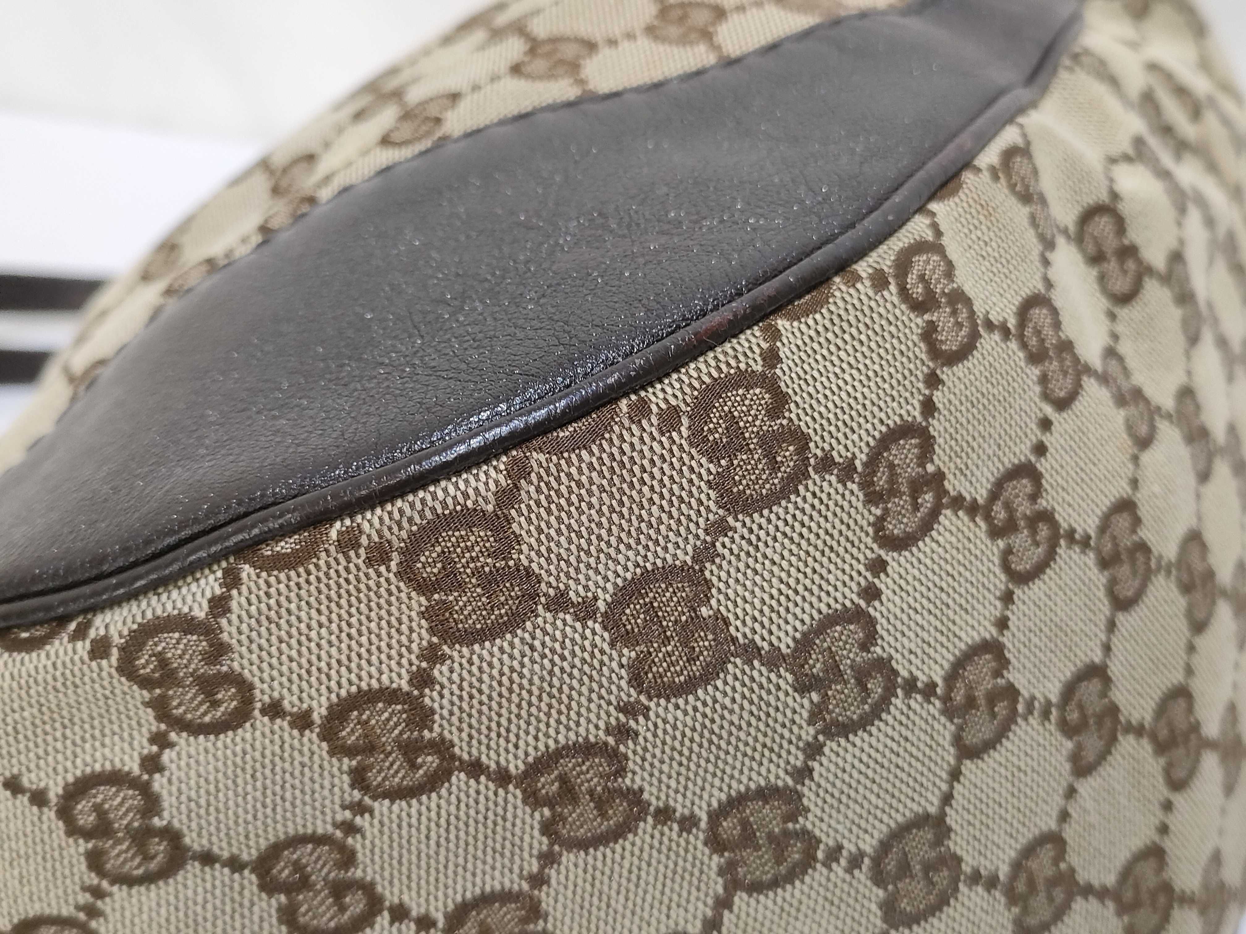 GG Canvas Semi-Shoulder Bag with Hardware — view 6