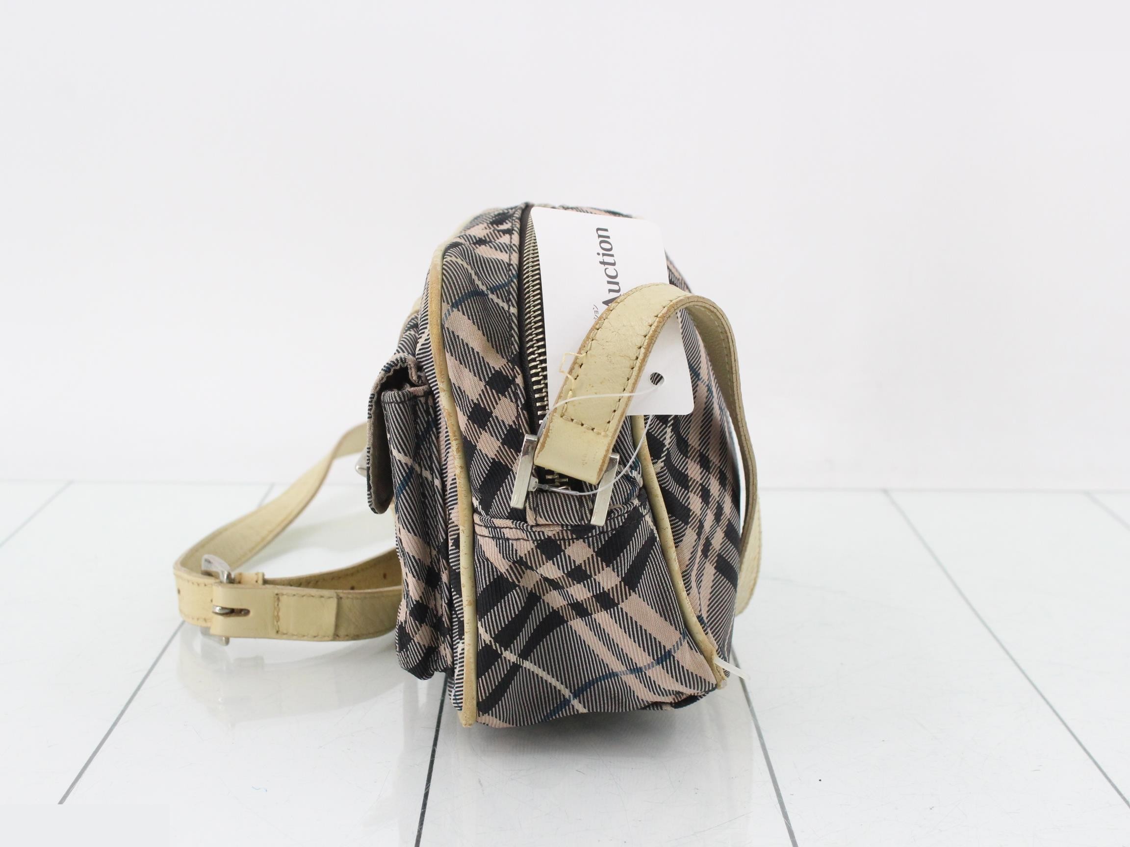 shoulder bag, mini bag, check pattern — view 3
