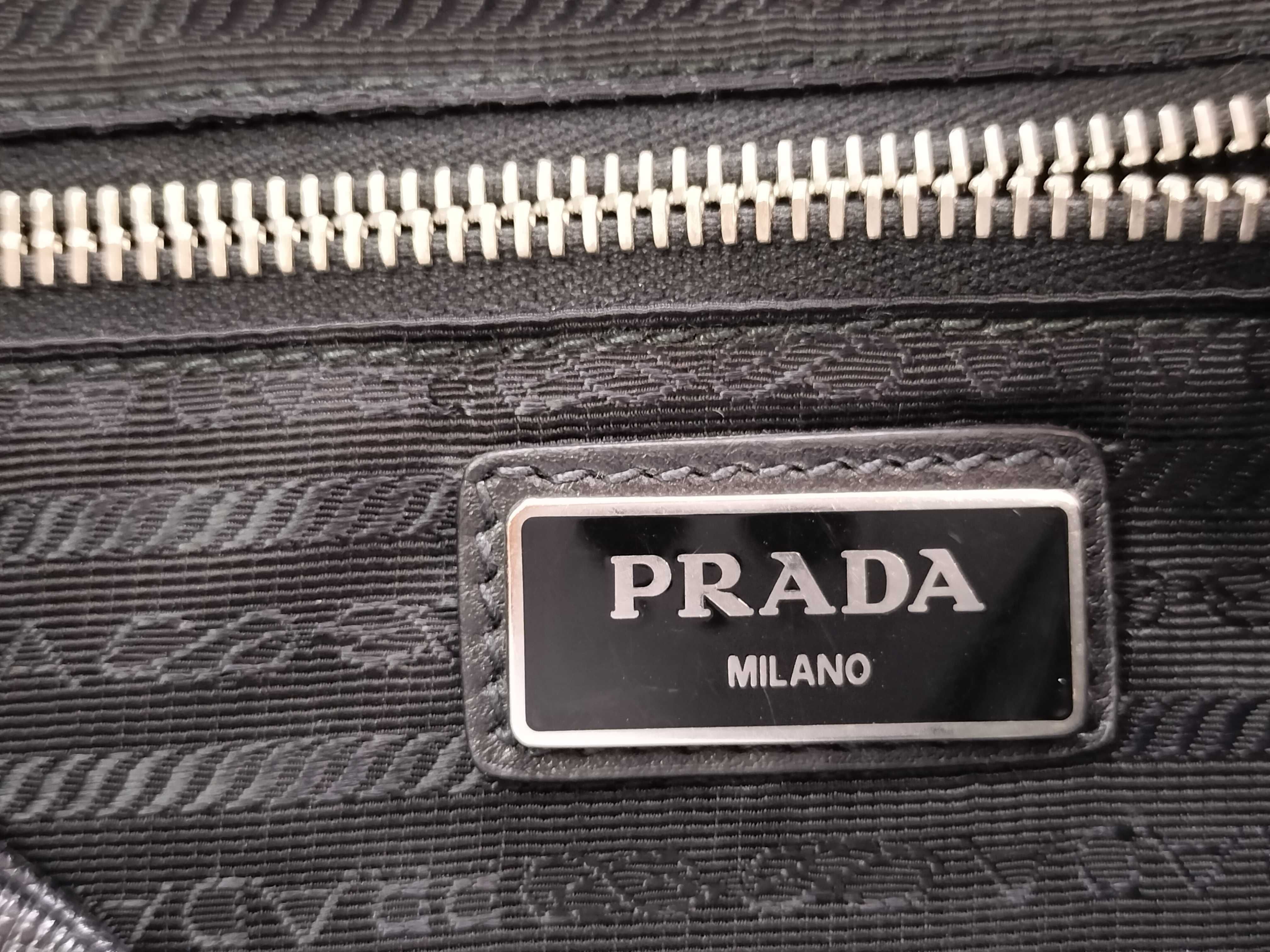 Saffiano Travel Body Bag, Black, 2VL012, Shoulder Bag — view 9