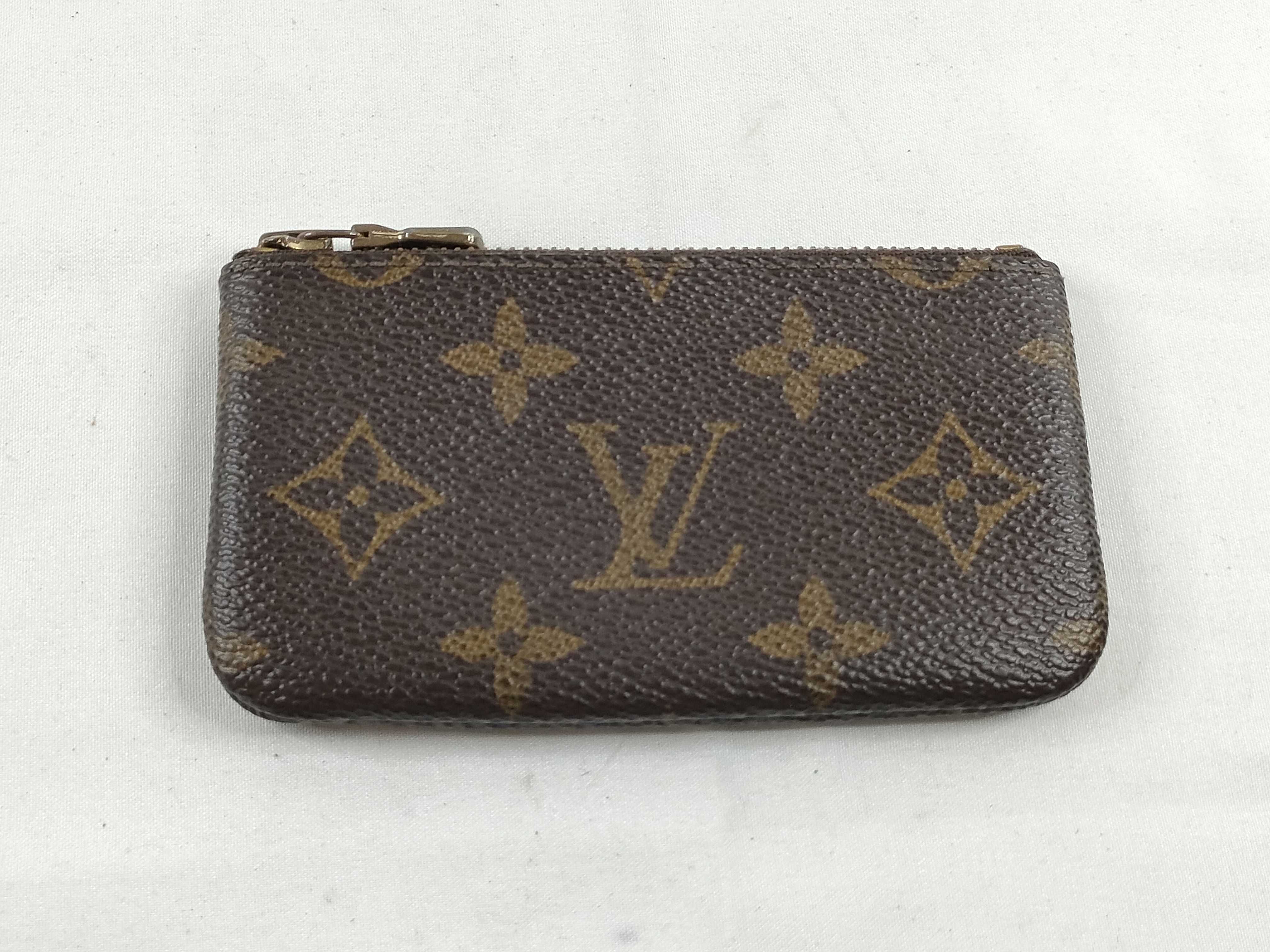 Monogram Key Case Coin Case