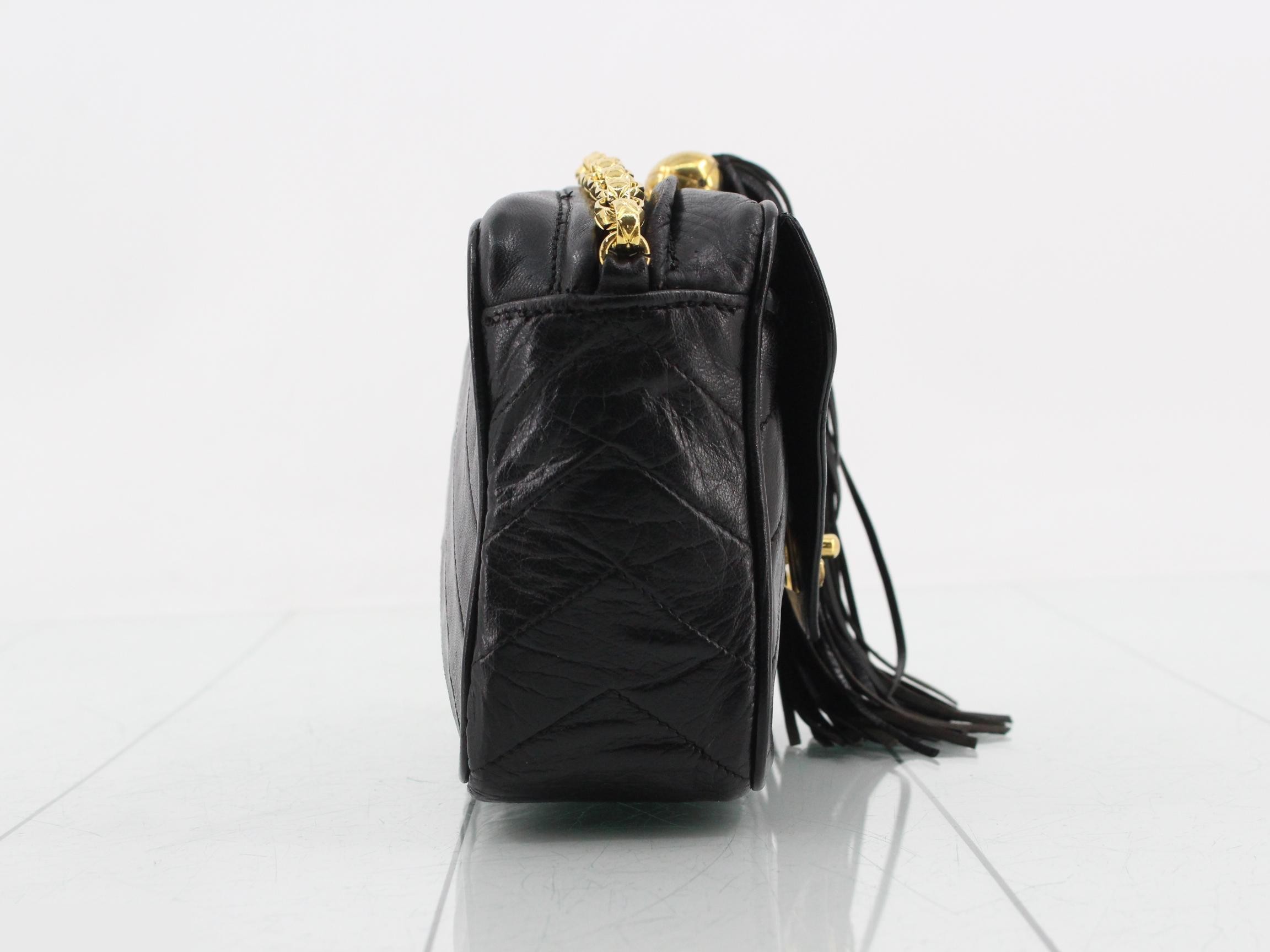 Lambskin Shoulder Bag — view 4