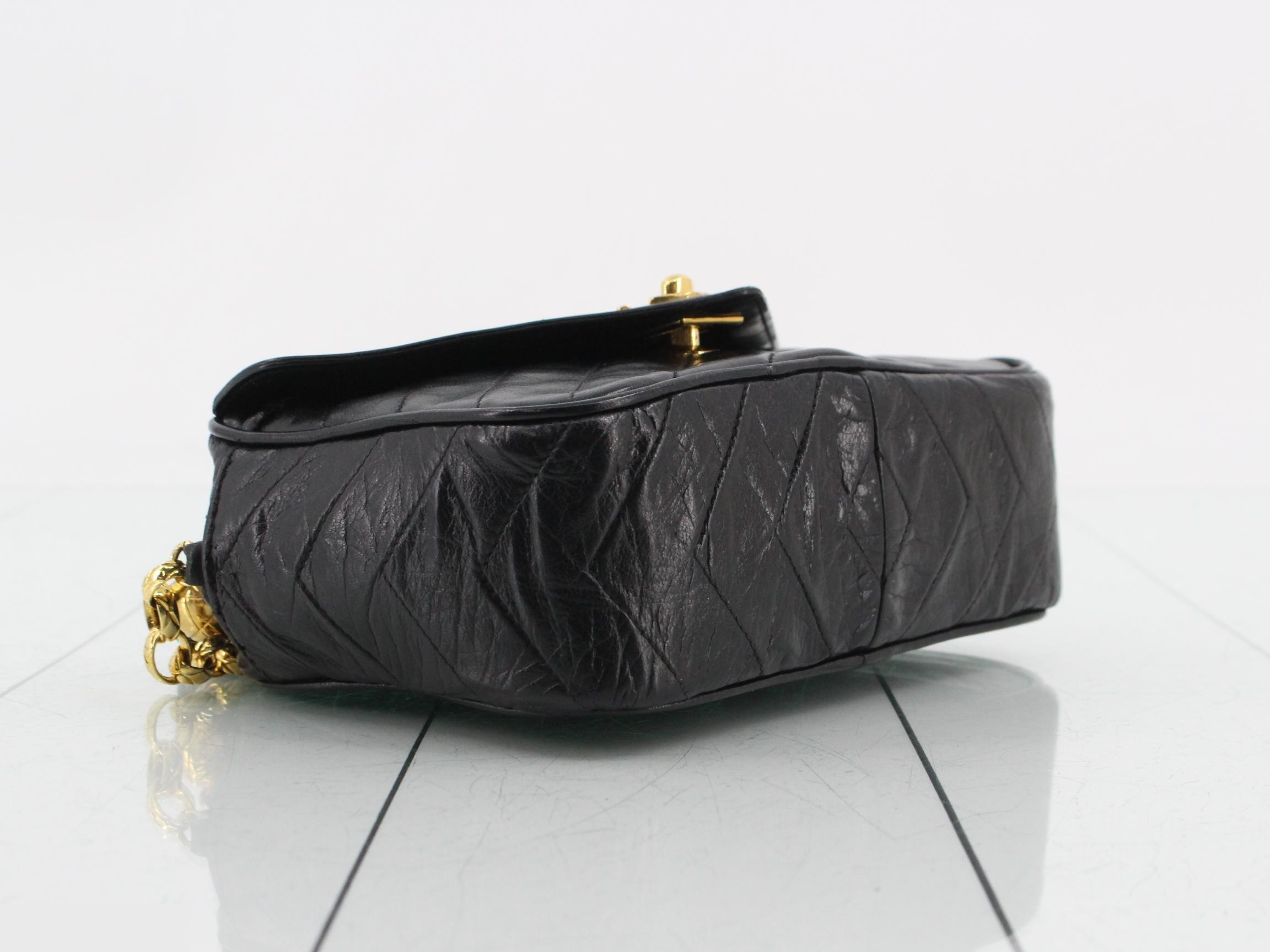 Lambskin Shoulder Bag — view 5
